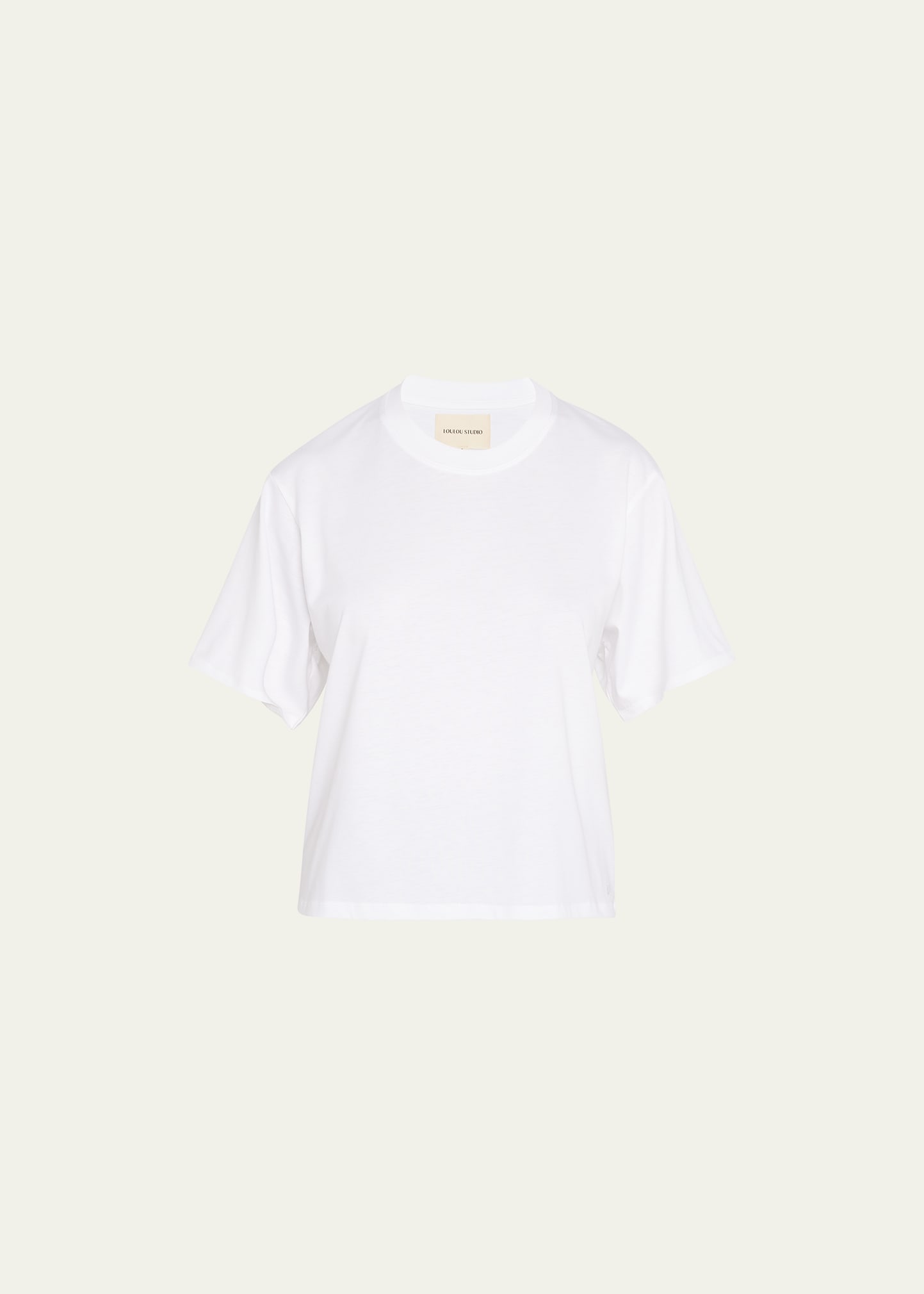 Loulou Studio Telanto Cotton Jersey T-Shirt