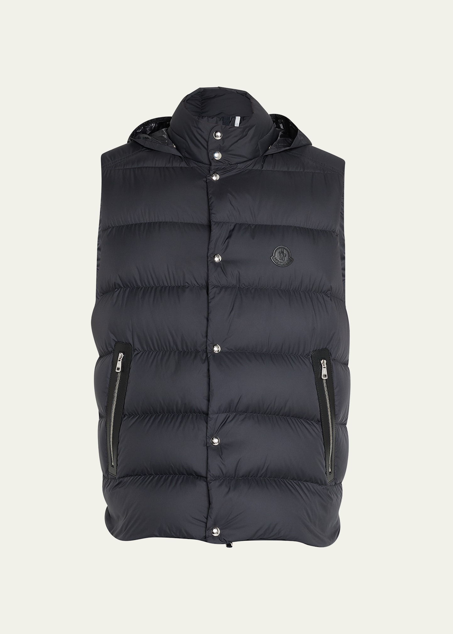 MONCLER MEN'S HERNIAIRE QUILTED DOWN VEST
