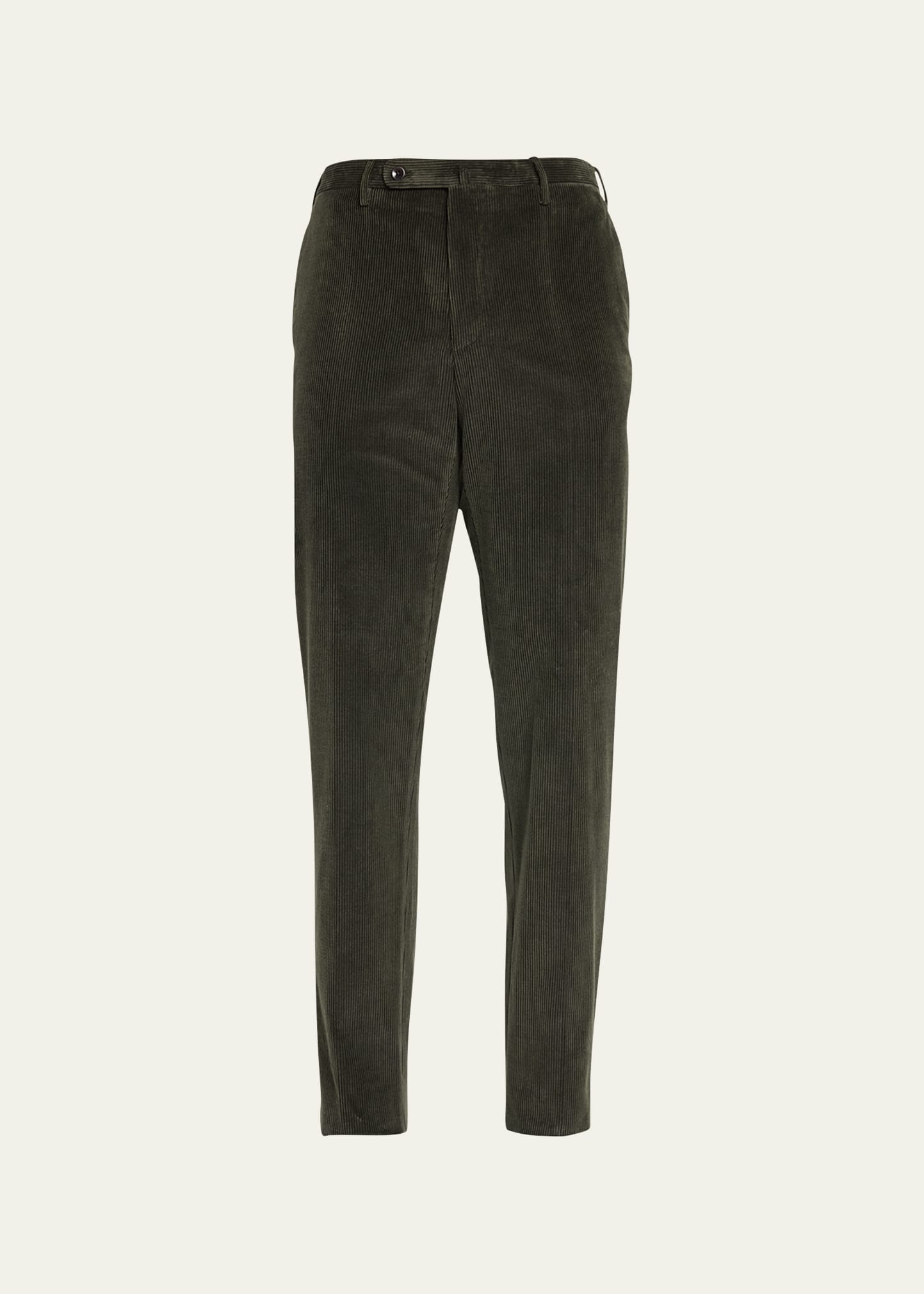 Incotex Men's Cashco Corduroy Trousers In 740verde Marcio M