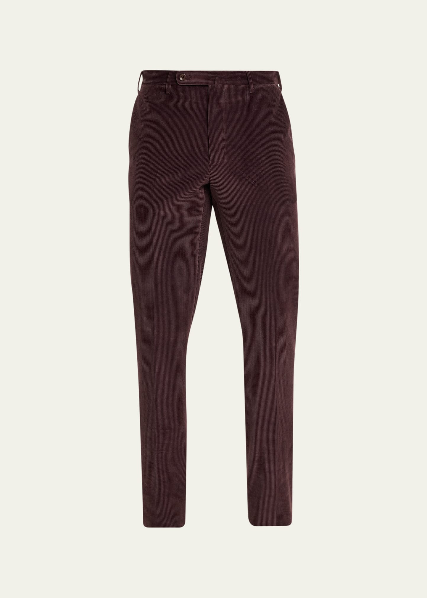 Incotex Men's Cashco Corduroy Trousers In 230rosso Bordeaux