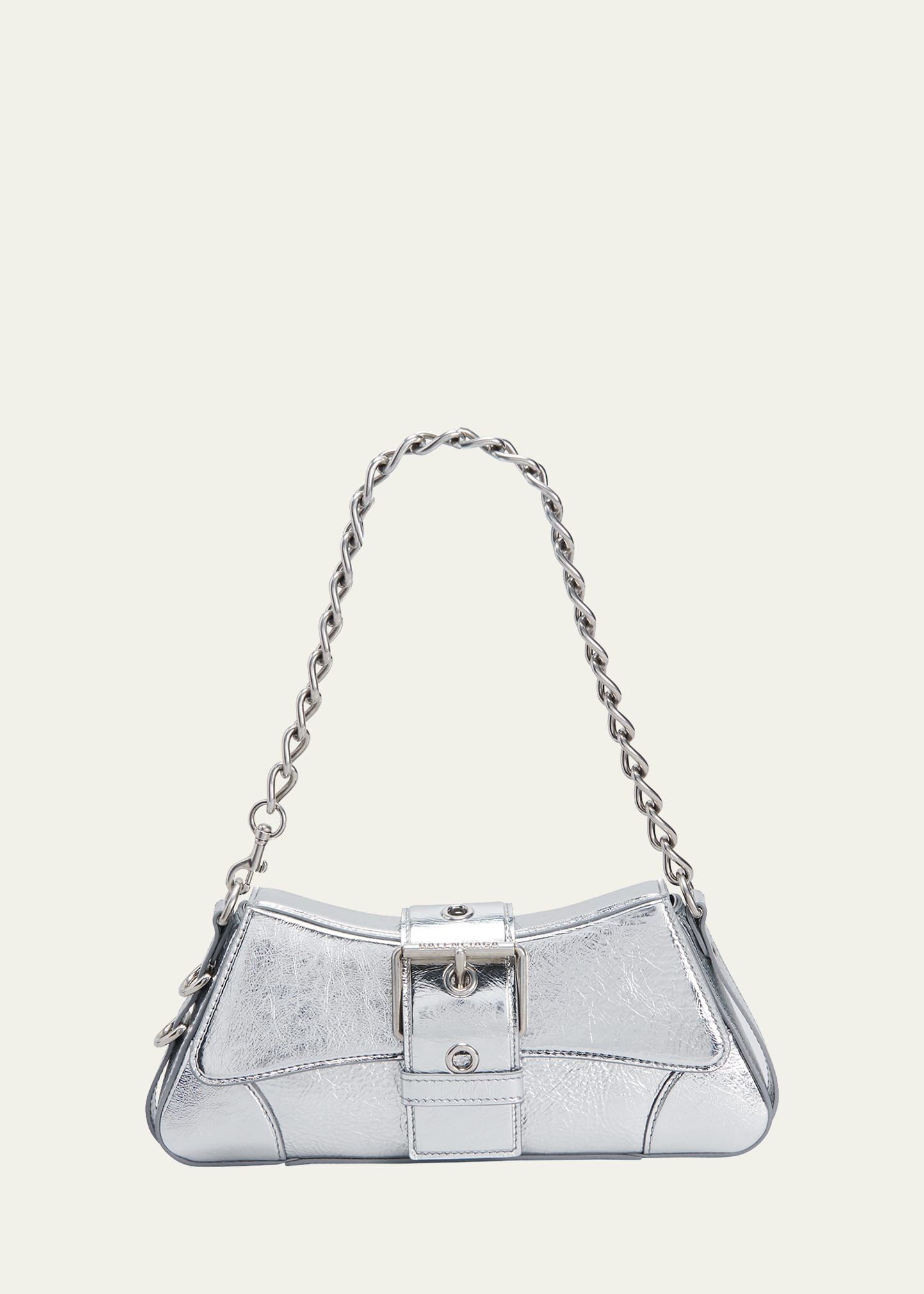 Balenciaga Lindsay Small Mirror Chain Shoulder Bag
