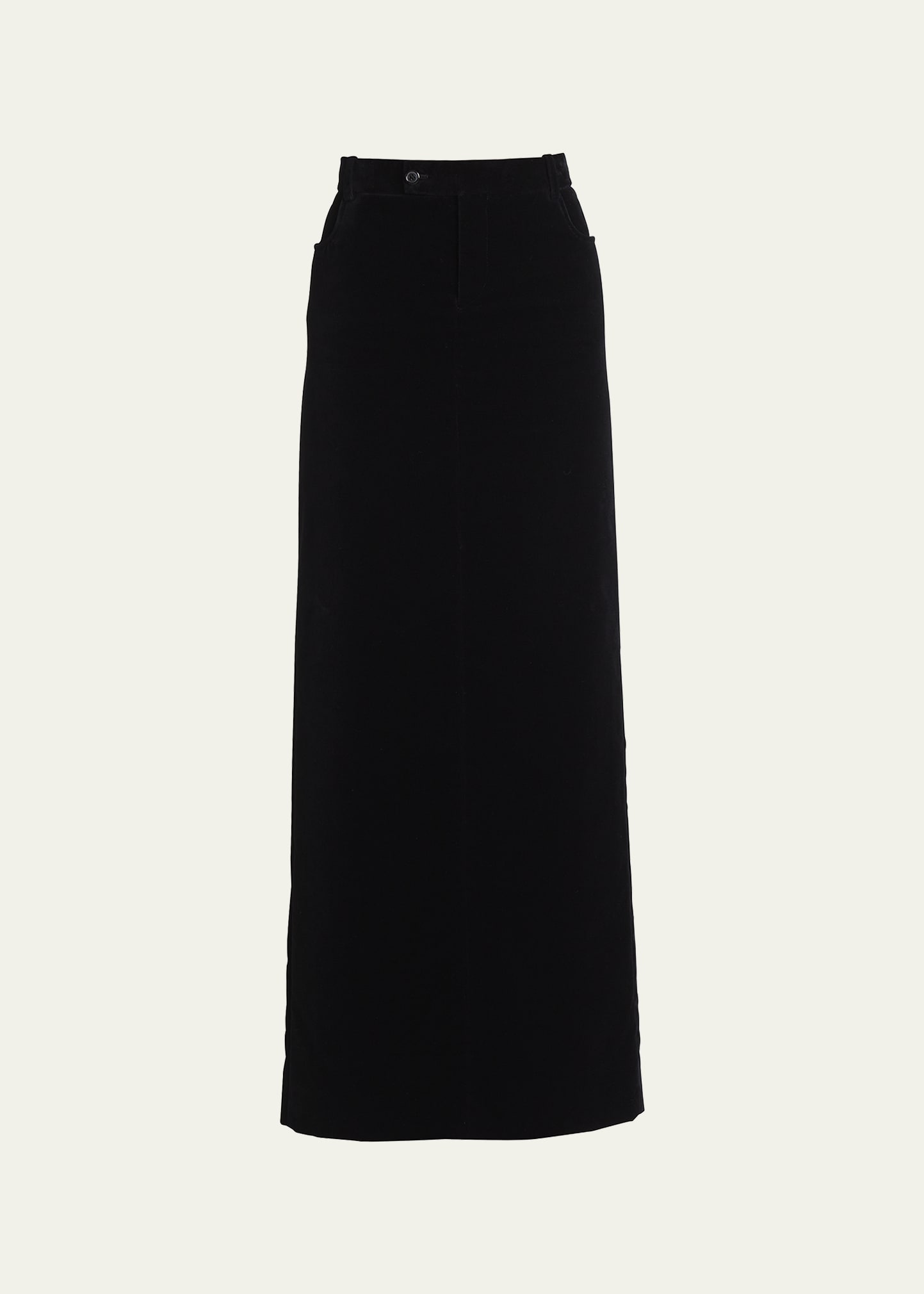 Velvet Maxi Skirt
