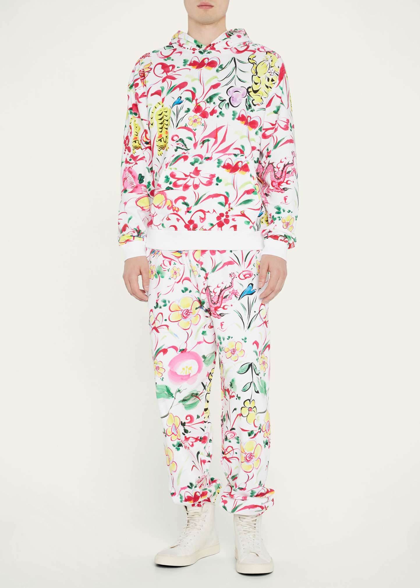 Kenzo Hoodie In Multicolor