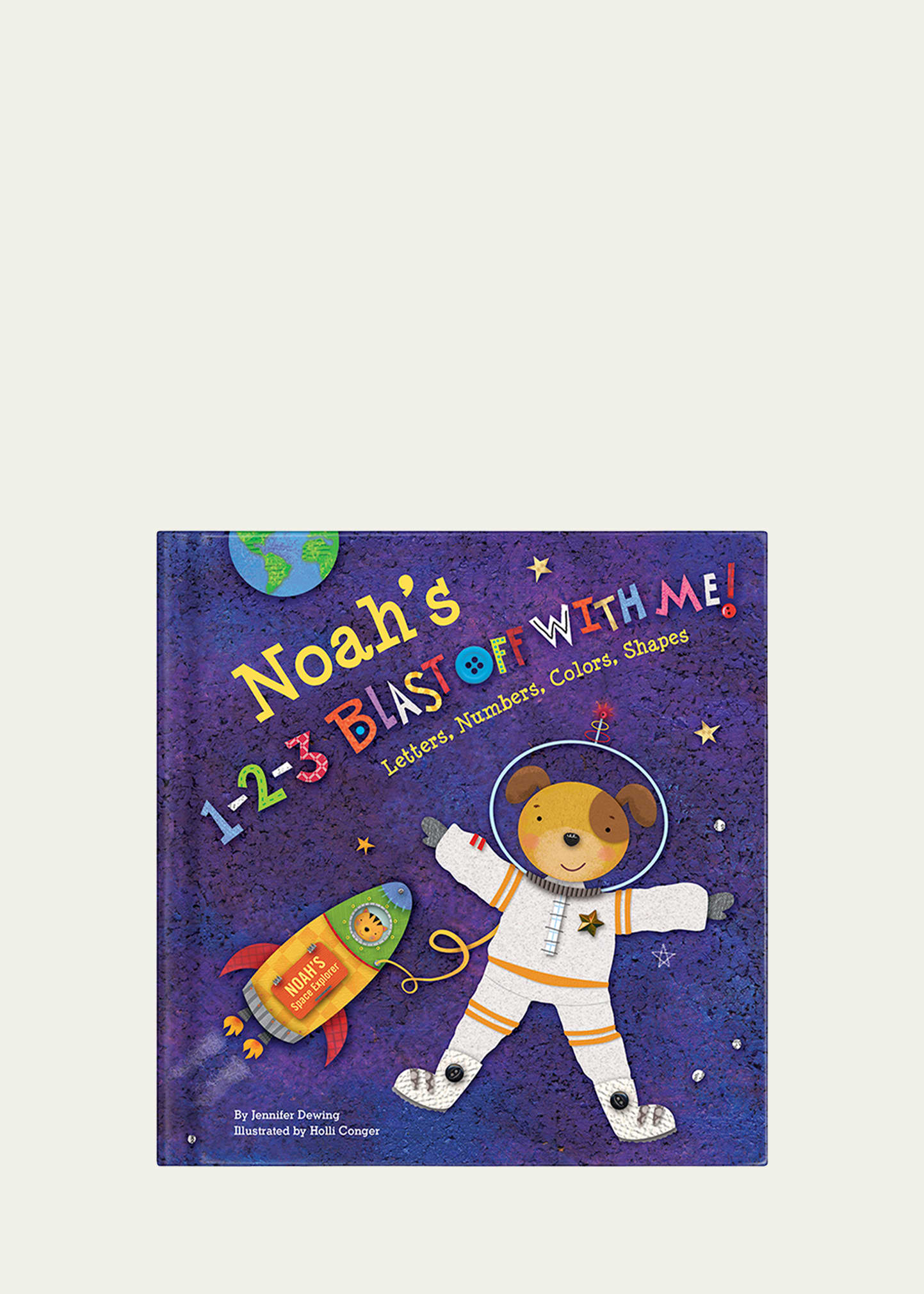 I See Me 1-2-3 Blast Off Books by Maia Haag, Personalized