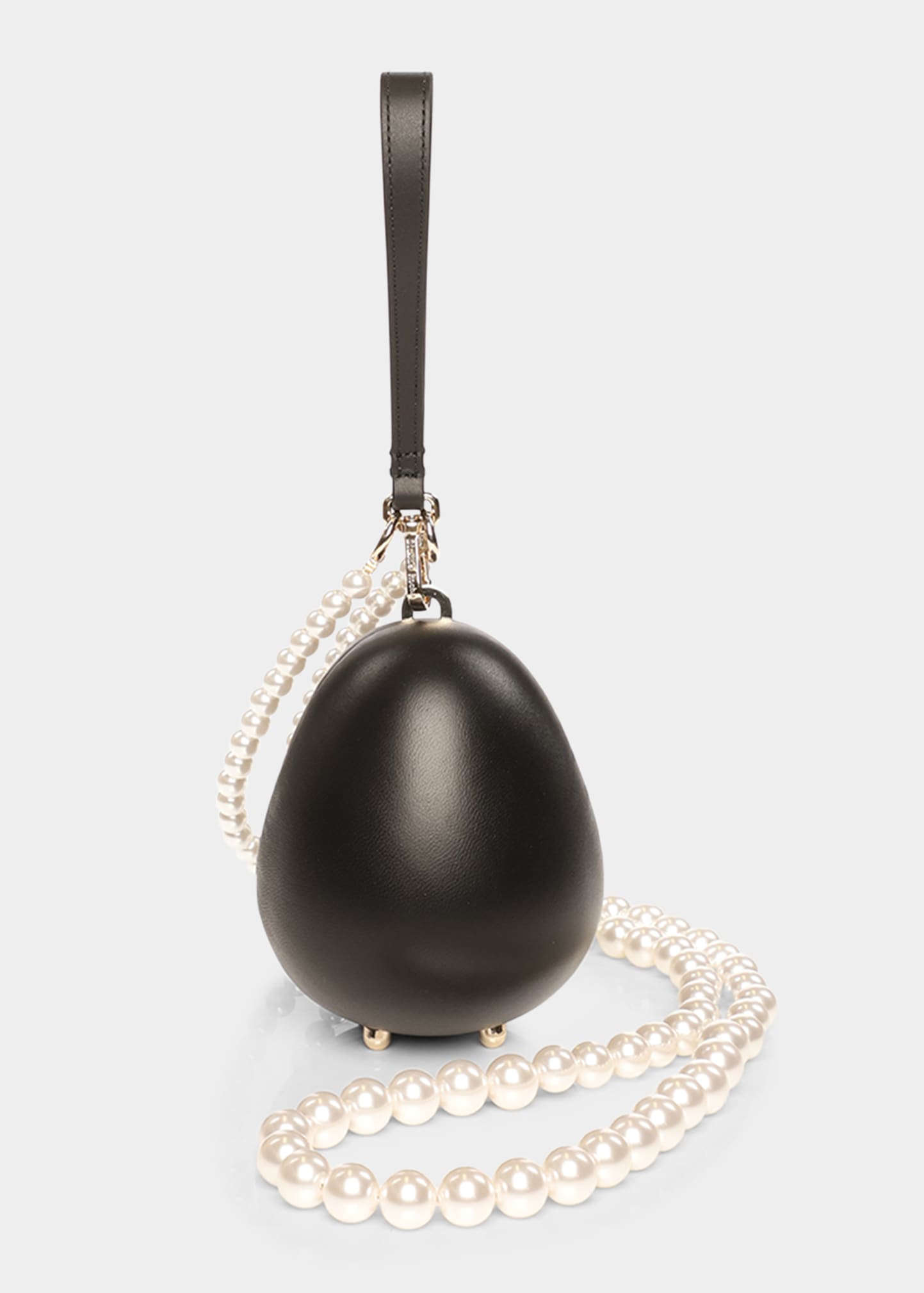 Simone Rocha Egg Micro Pearly Top-Handle Bag