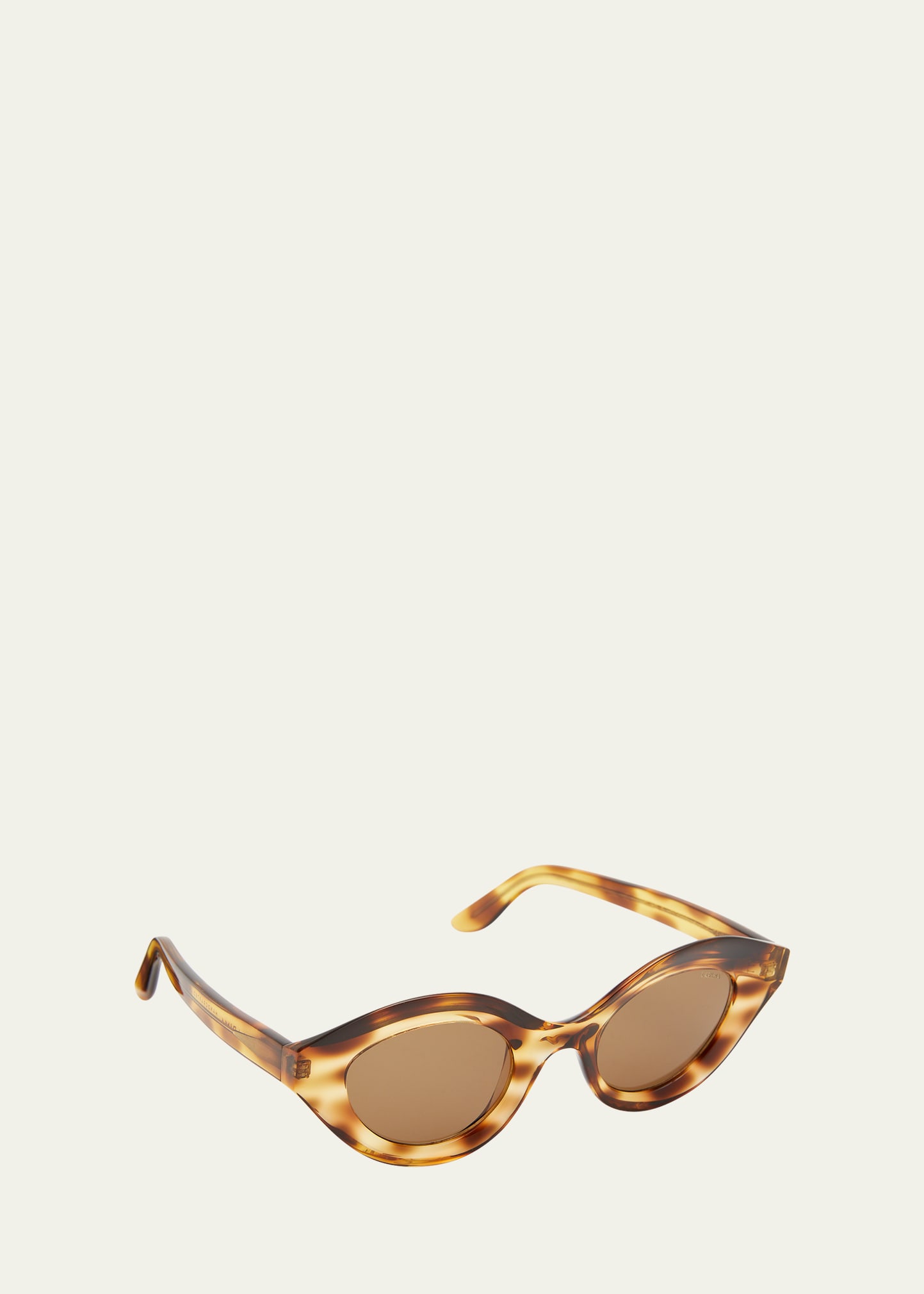 Ombré Havana Acetate Cat-Eye Sunglasses