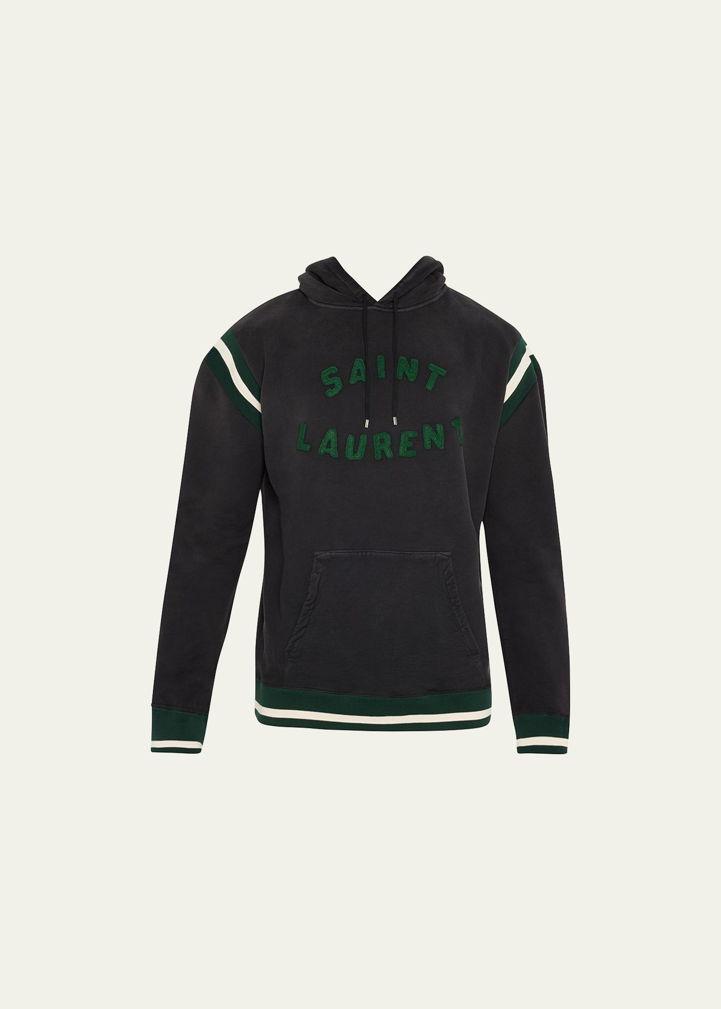 Saint laurent hot sale script hoodie