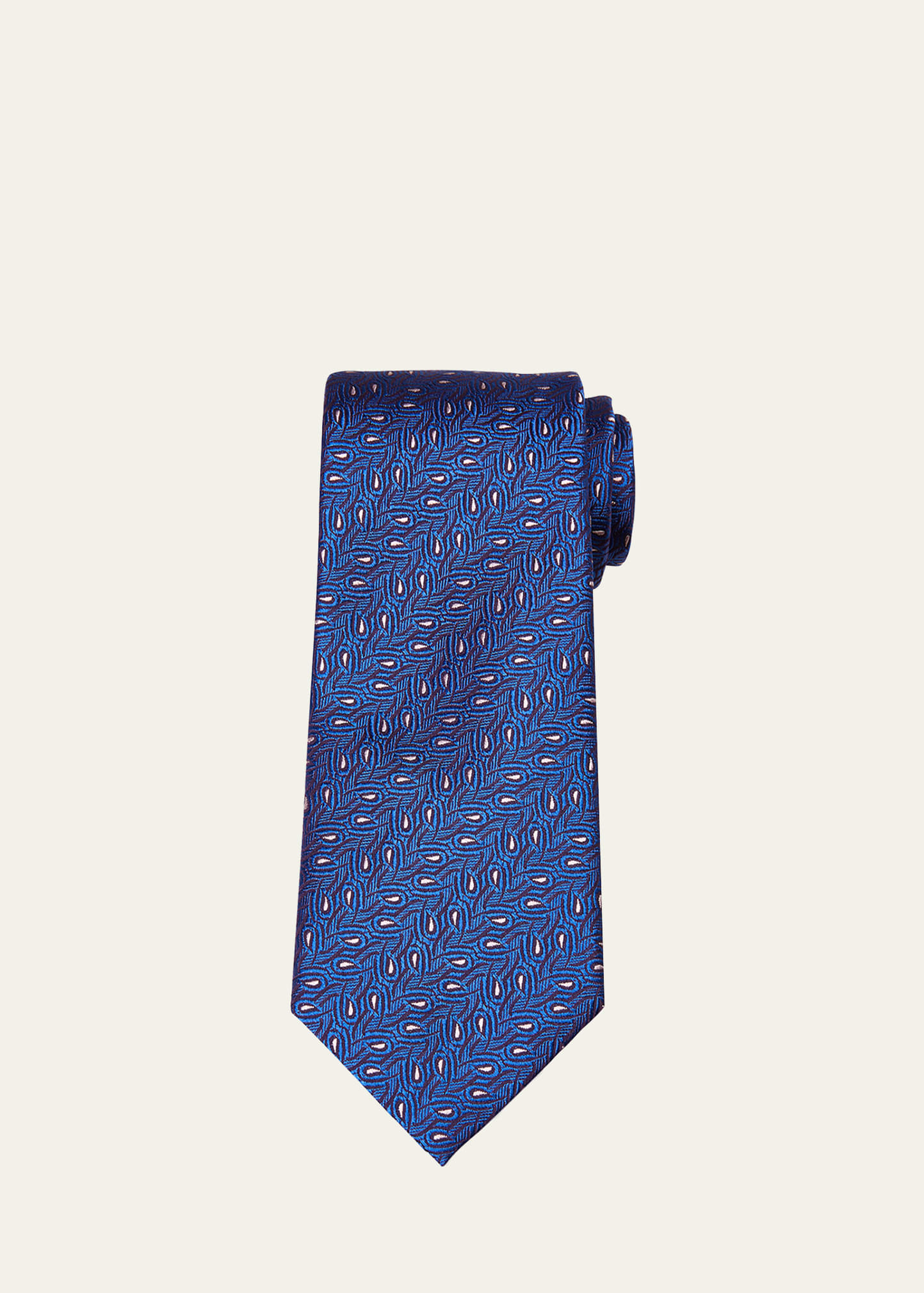 Charvet Men's Jacquard Silk Tie