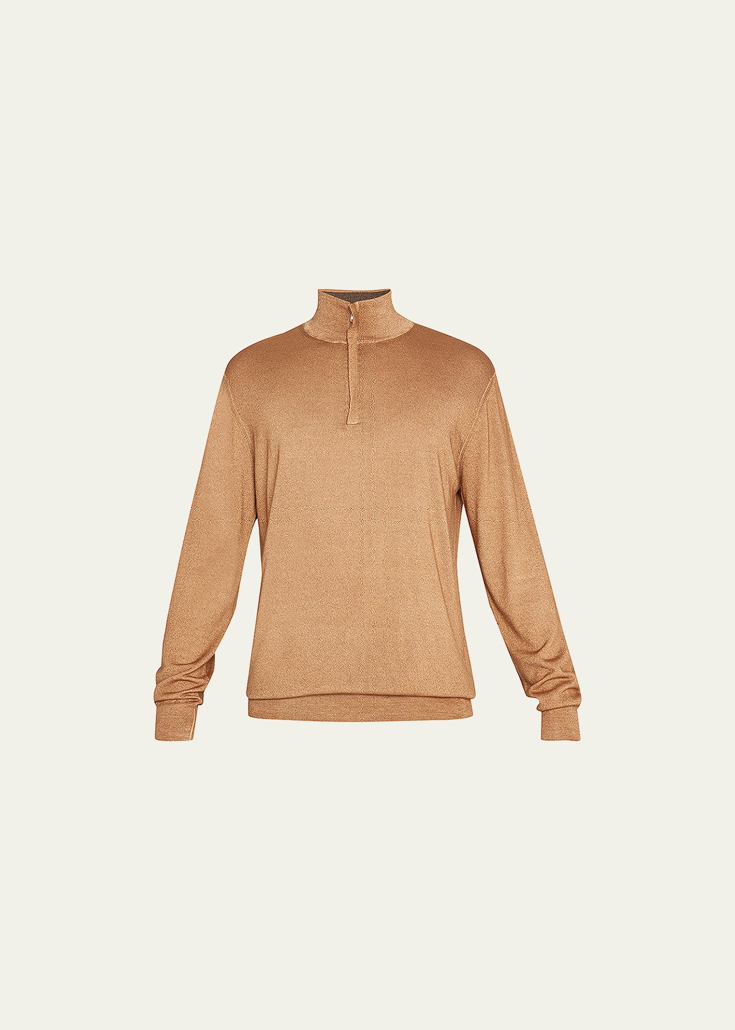 Fioroni Men's Cashmere Quarter-Zip Sweater