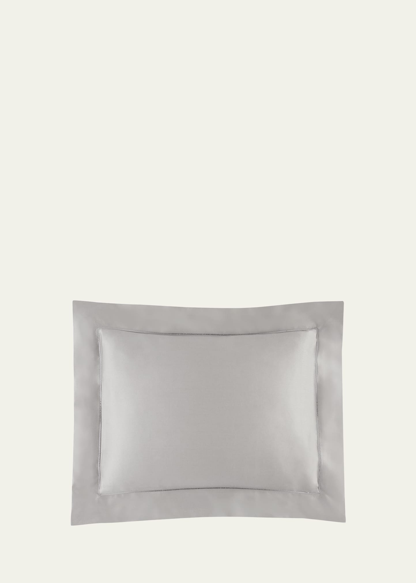 Sferra Giotto Boudoir Sham In Grey