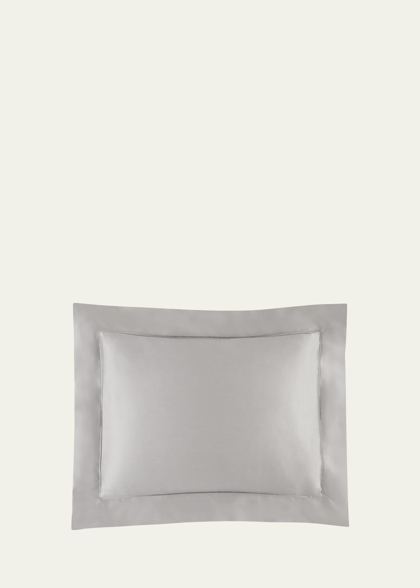 Sferra Giotto Euro Sham, 26"sq. In Gray