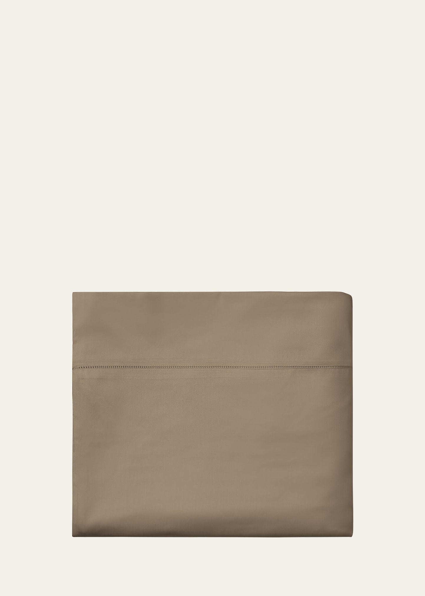 Sferra Giotto Duvet Cover, Full-queen In Dark Khaki