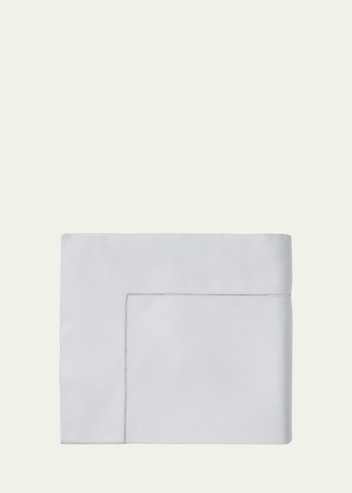 Sferra Fiona 300 Thread Count Flat Sheet In Lunar