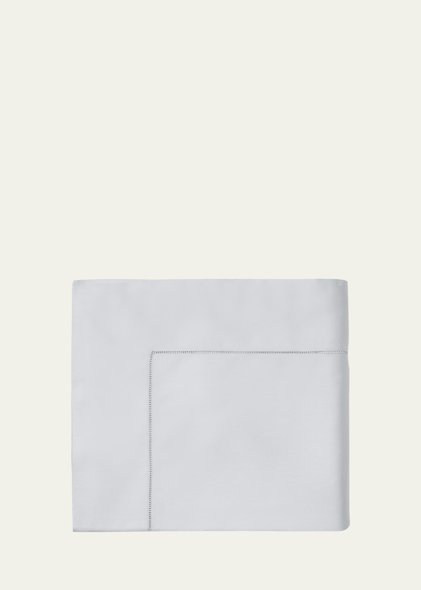 Sferra Fiona King Flat Sheet In Lunar