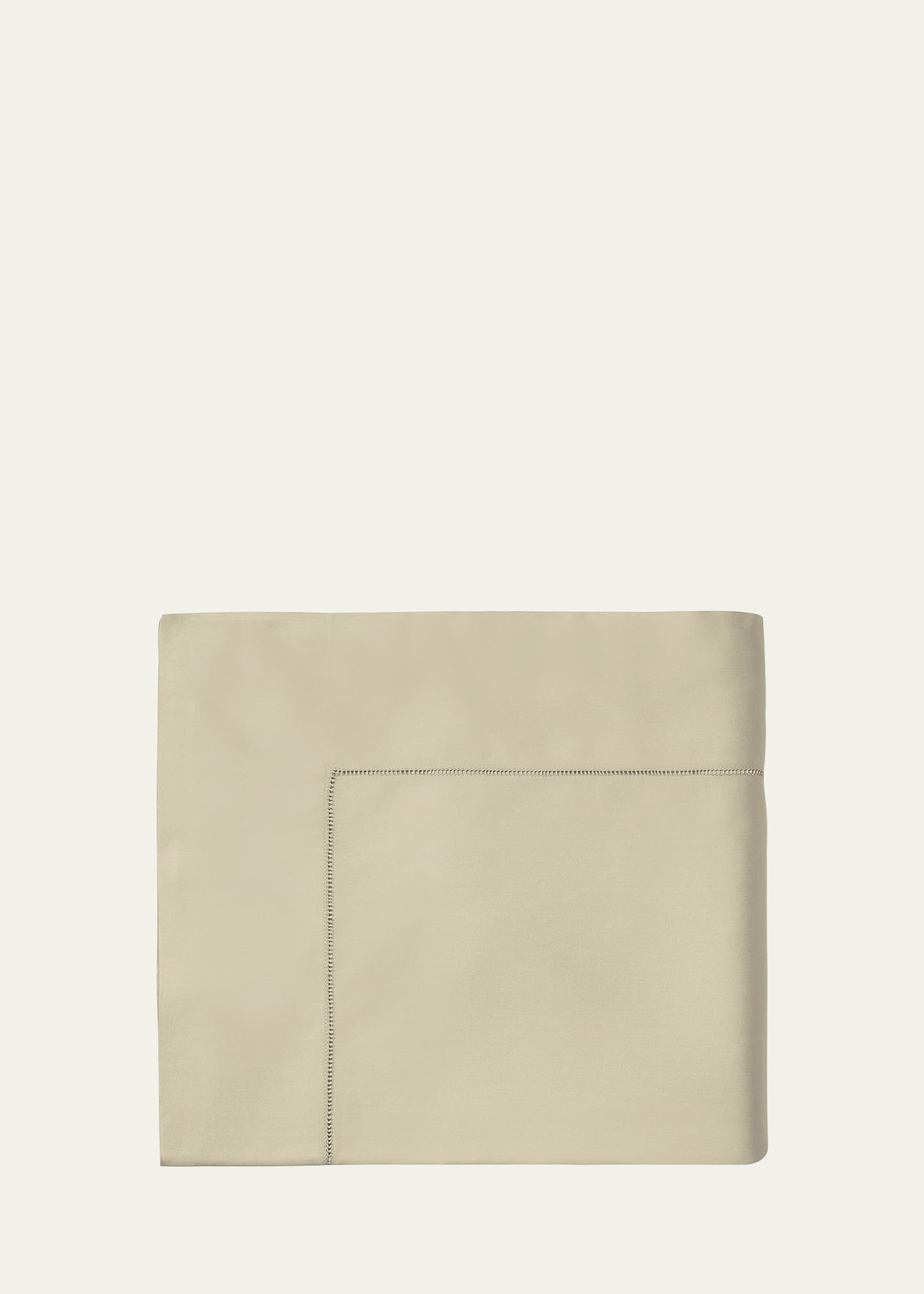 Sferra Fiona Flat Sheet, King In Oat