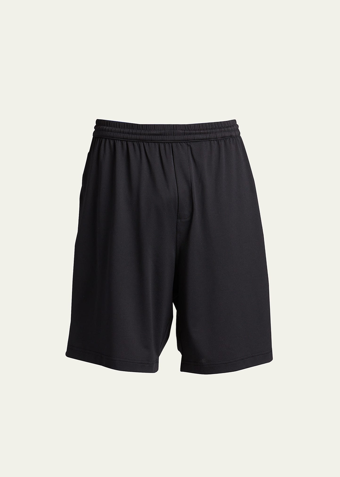Shop Balenciaga Men's Pride Rainbow-waist Swim Shorts In Noir