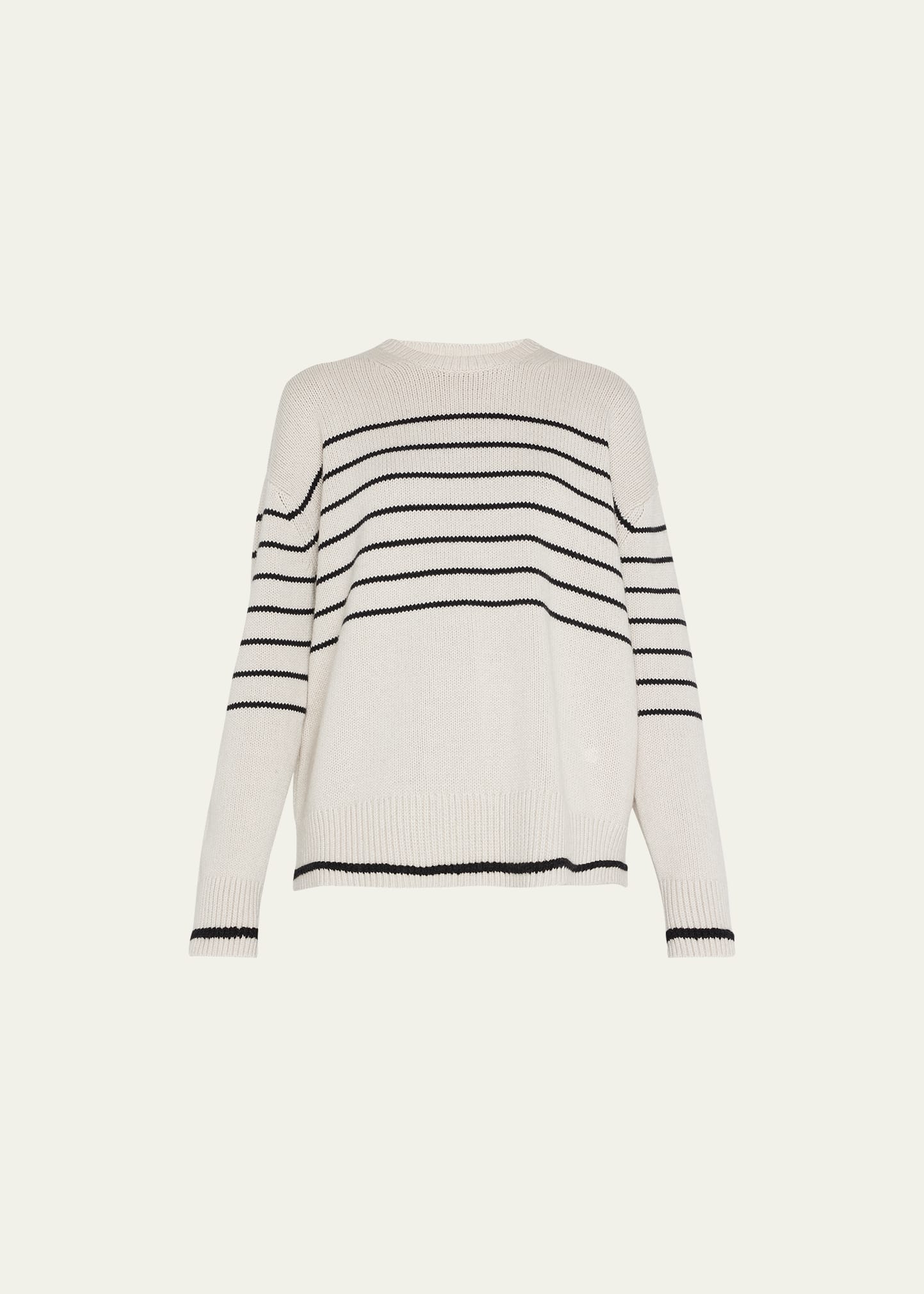 MARIA MCMANUS Stripe Oversized Cashmere Sweater