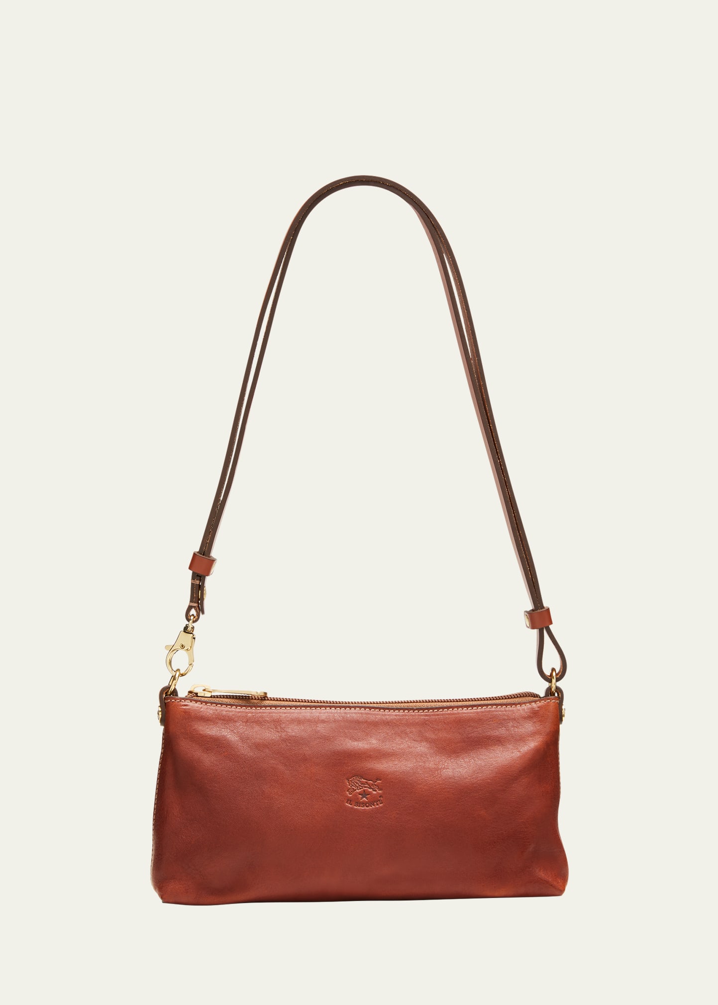 Lucia Vachetta Leather Shoulder Bag