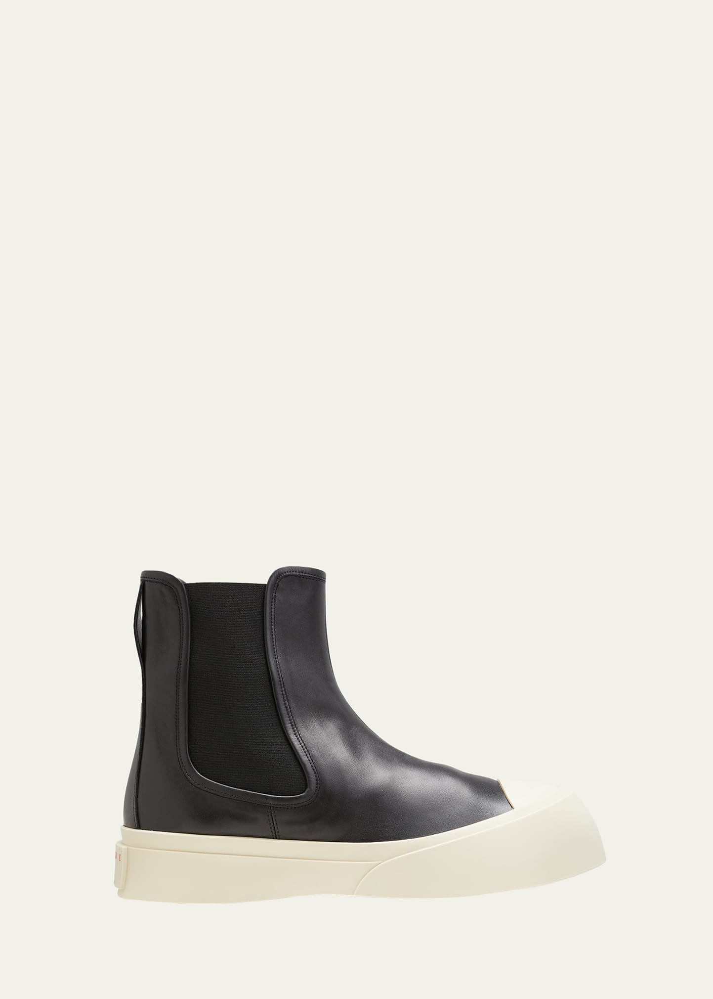 Marni Men's Chunky-Sole Leather Chelsea Boots