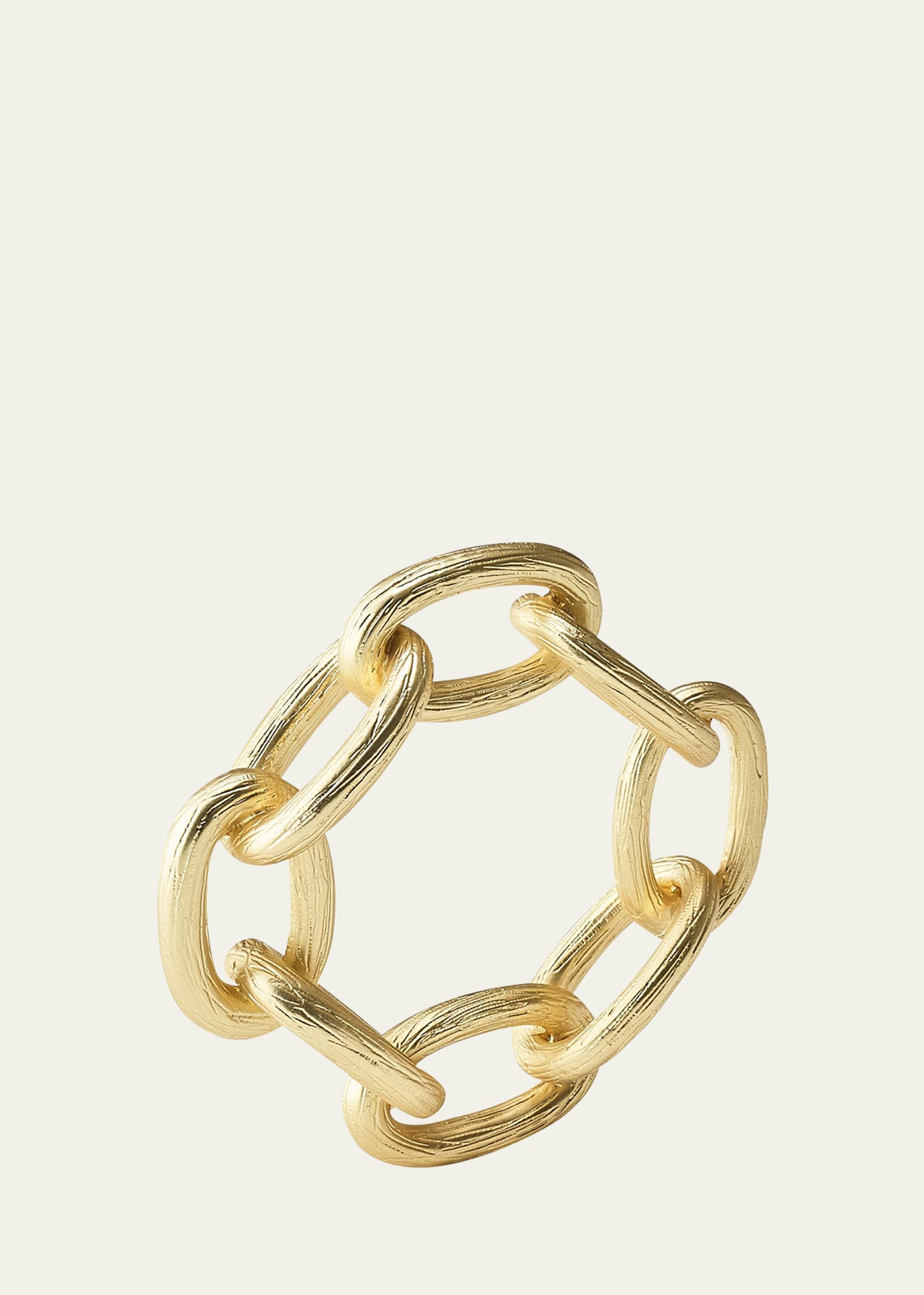 Shop Kim Seybert Chain Link Napkin Ring In Gold