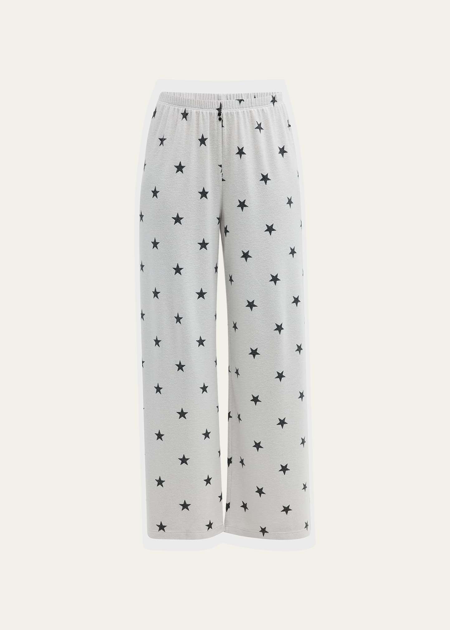 Andine Soleil Cropped Star-Print Pants