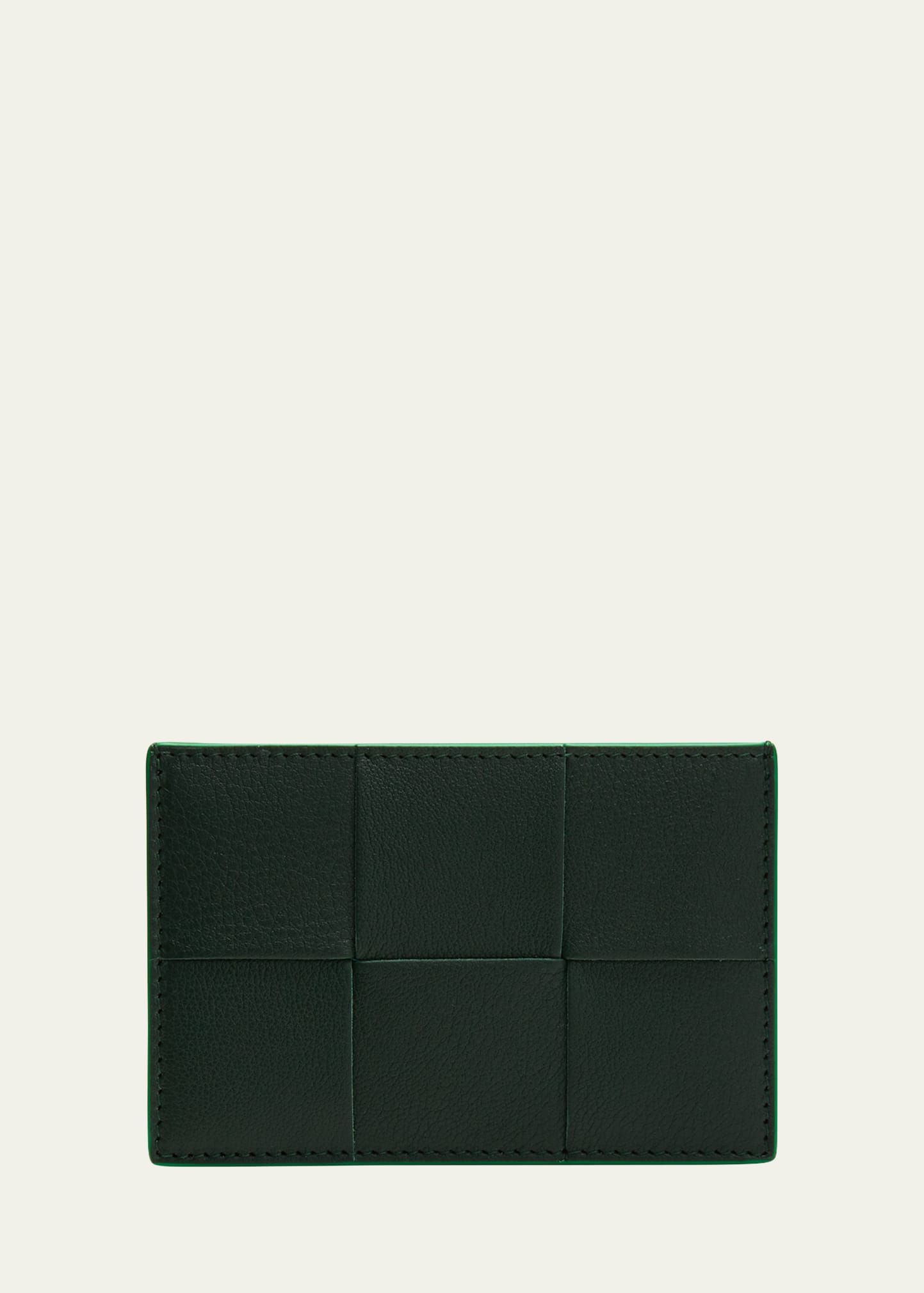 Bottega Veneta Men's Cassette Leather Card-Case