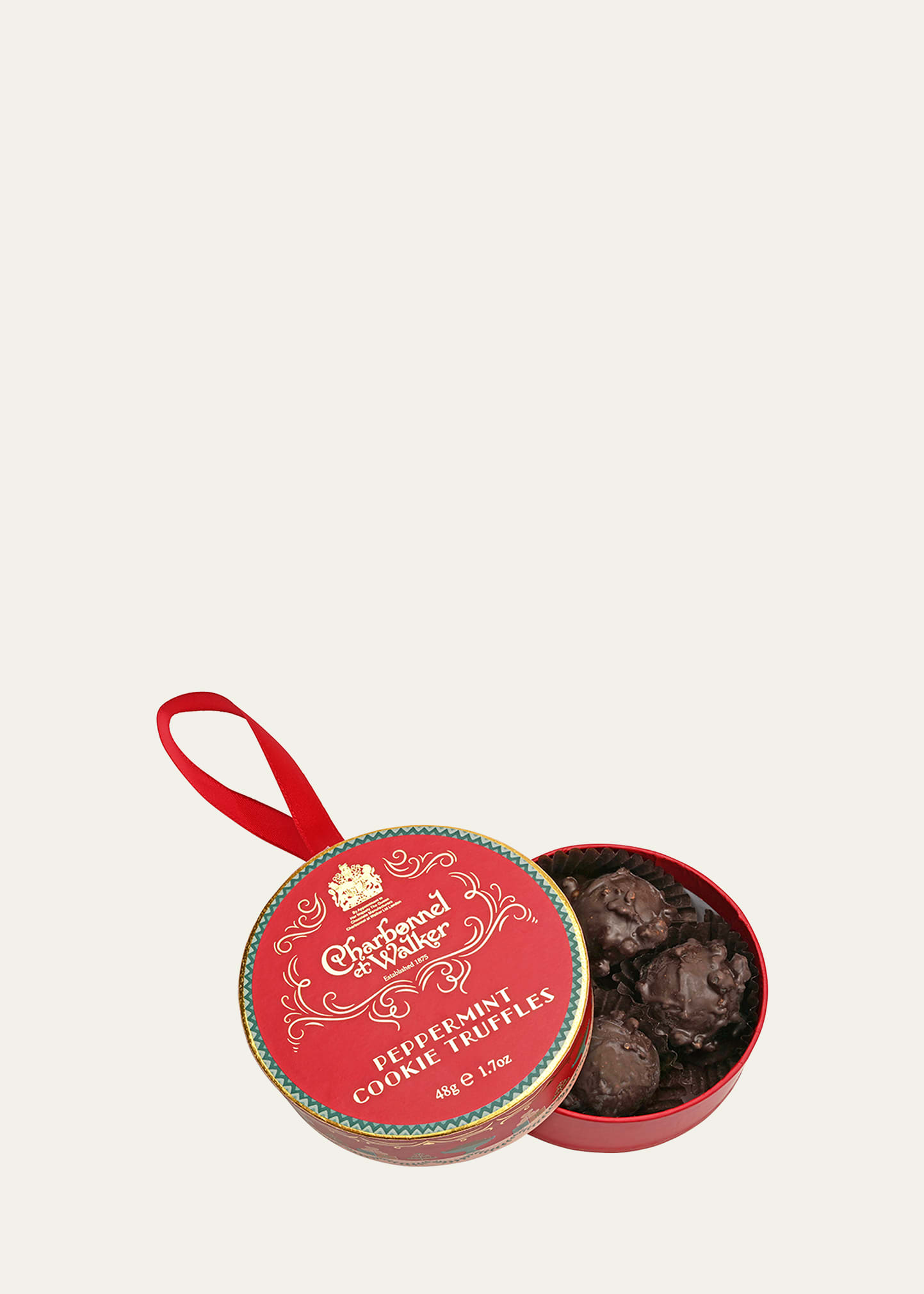 Charbonnel Et Walker Peppermint Cookie Truffles Hanging Bauble