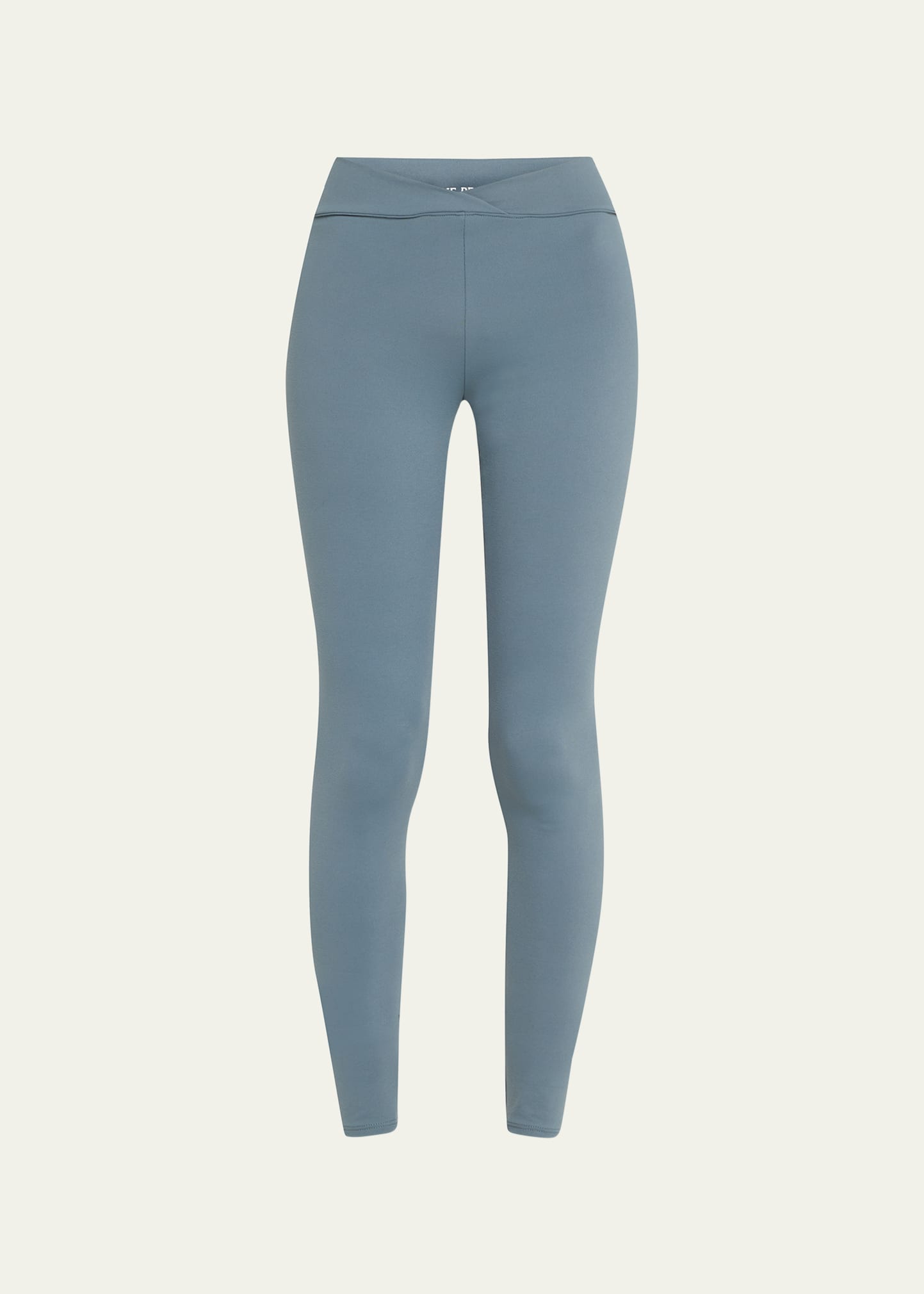 Live The Process V High-rise Leggings In Blue Thistle