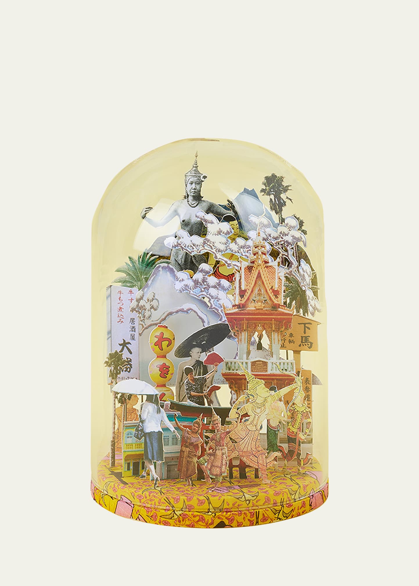 The Map Small Asia Diorama In Multi