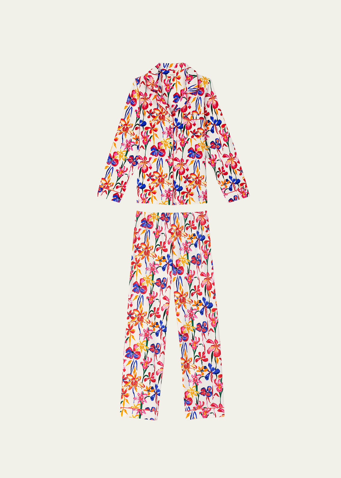 BedHead Pajamas Long Floral-Print Pajama Set