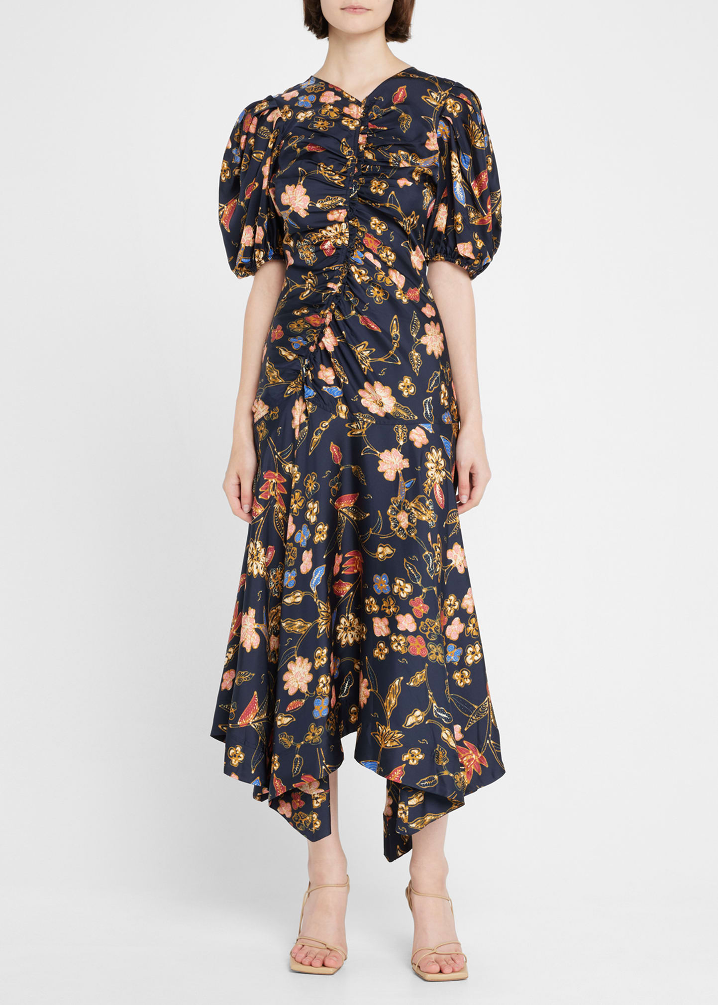 Ulla asym hotsell midi dress