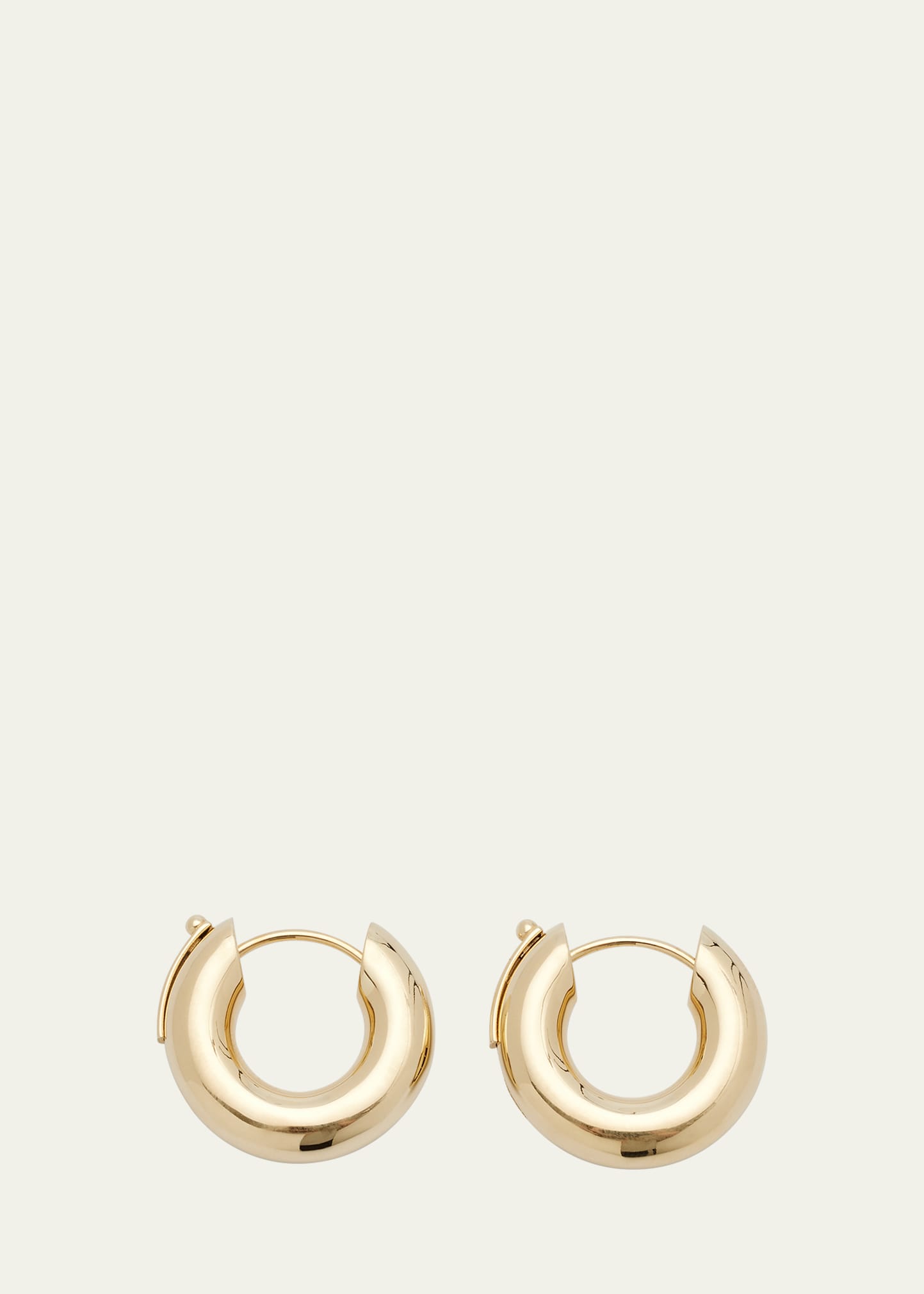 Lauren Rubinski 14k Gold Hoop Earrings In Yg