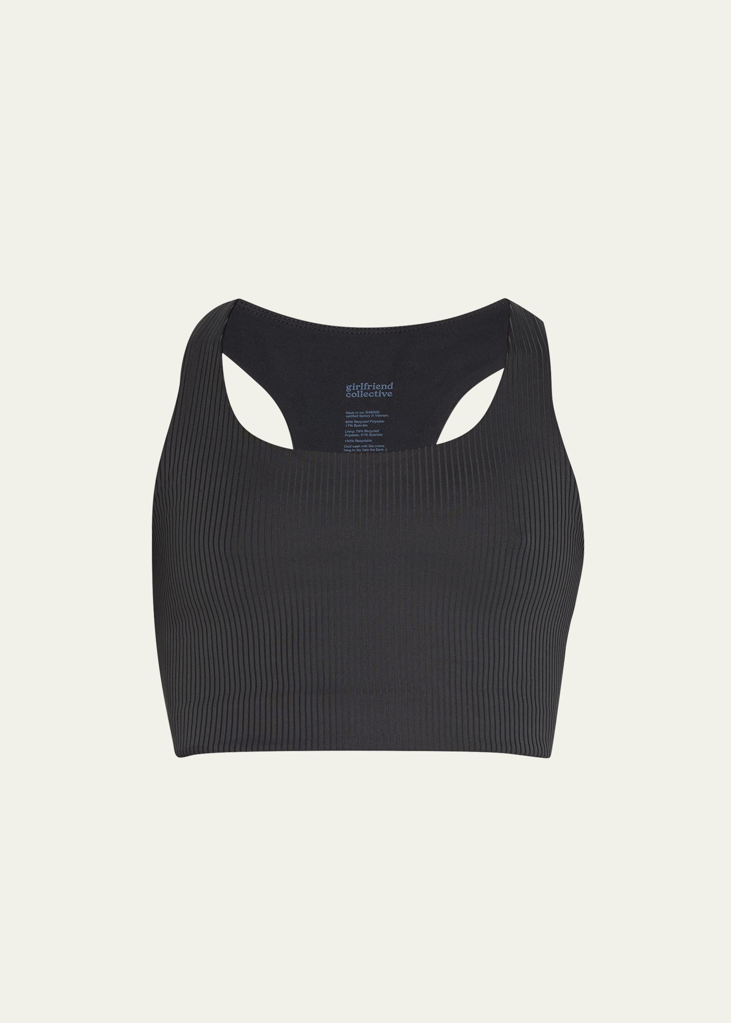 GIRLFRIEND COLLECTIVE COMPRESSIVE RIB PALOMA SPORTS BRA
