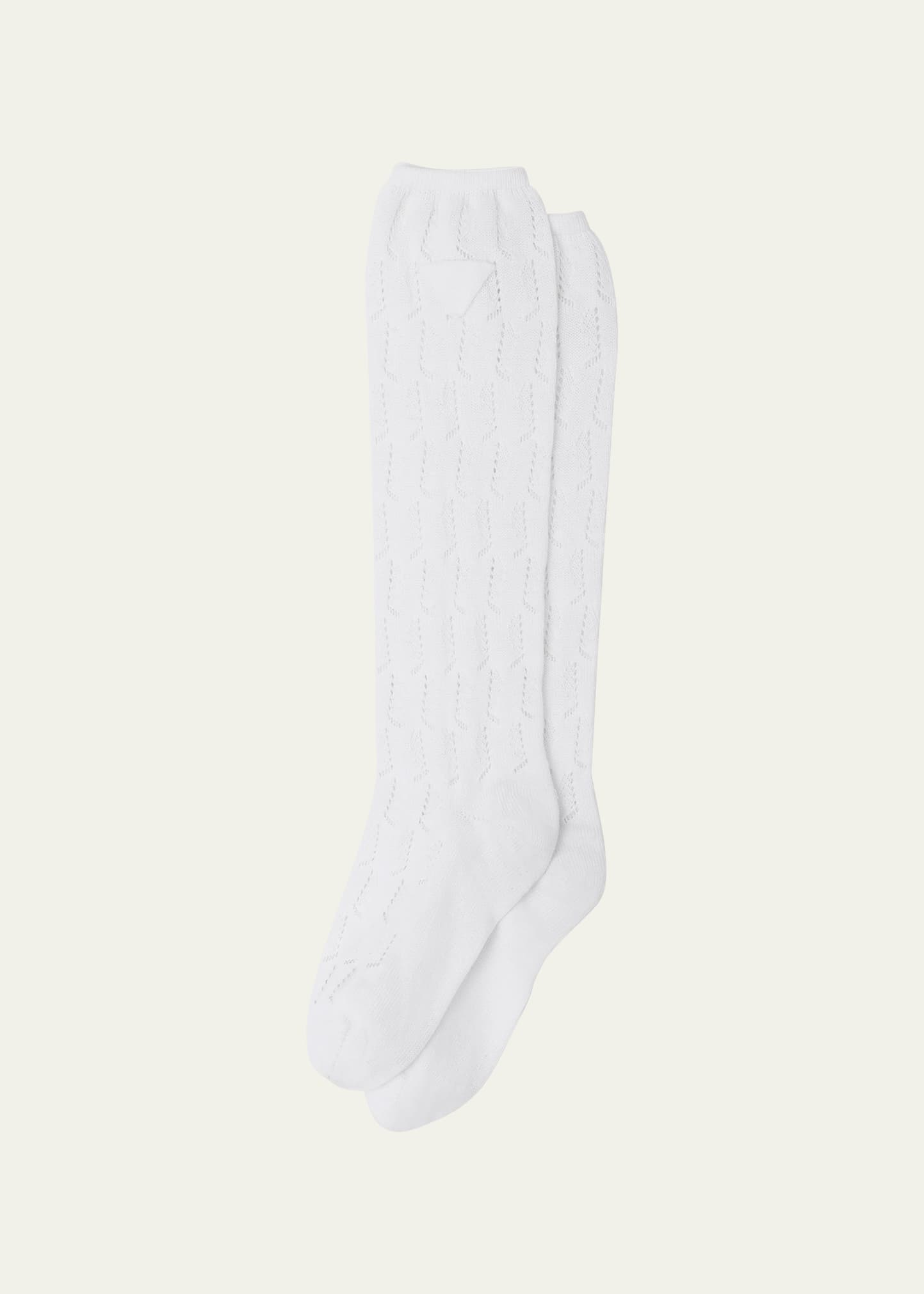 Prada Cotton Crew Socks