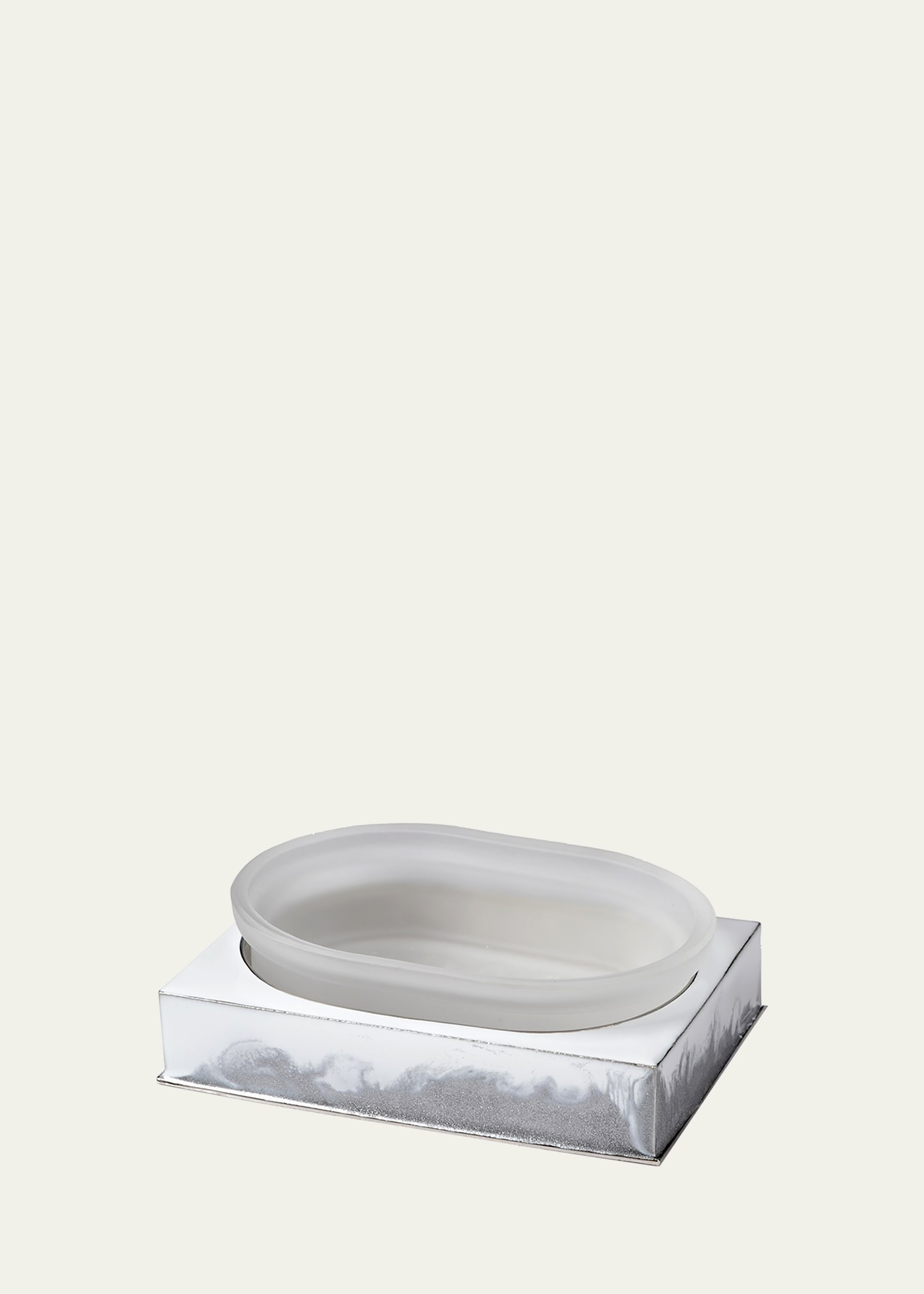 Mike & Ally Lava Soap Dish In Gray