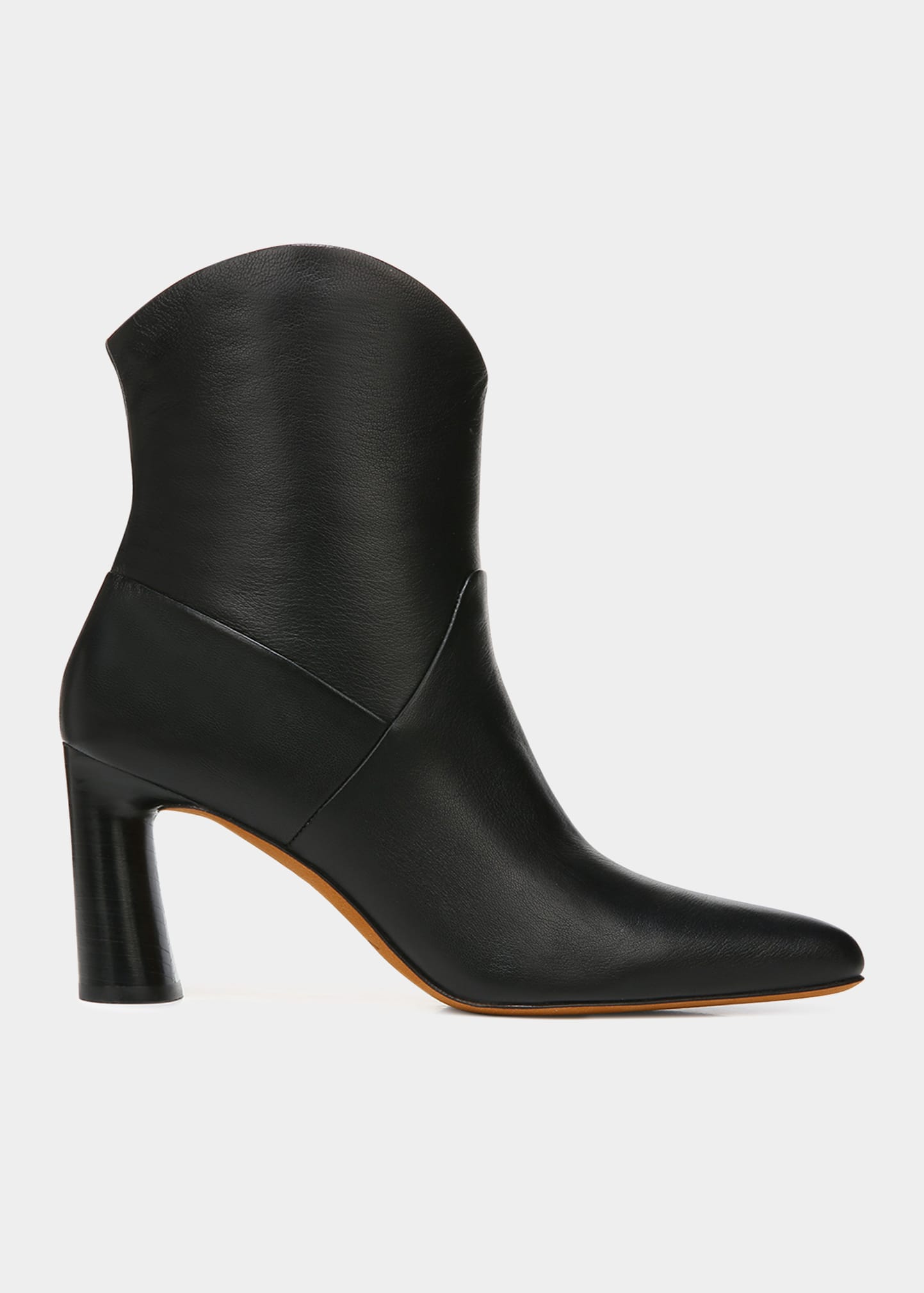Vince Harlow Leather Ankle Booties