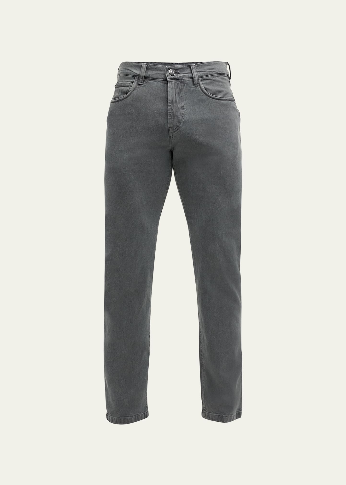 Loro Piana Men's Straight Leg 5-Pocket Pants - Bergdorf Goodman