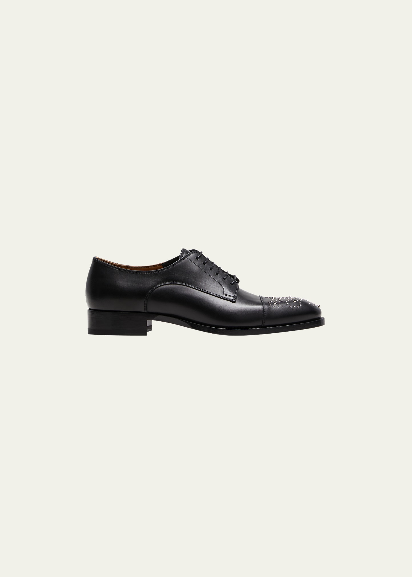 Christian Louboutin Maltese Leather Loafer In Black