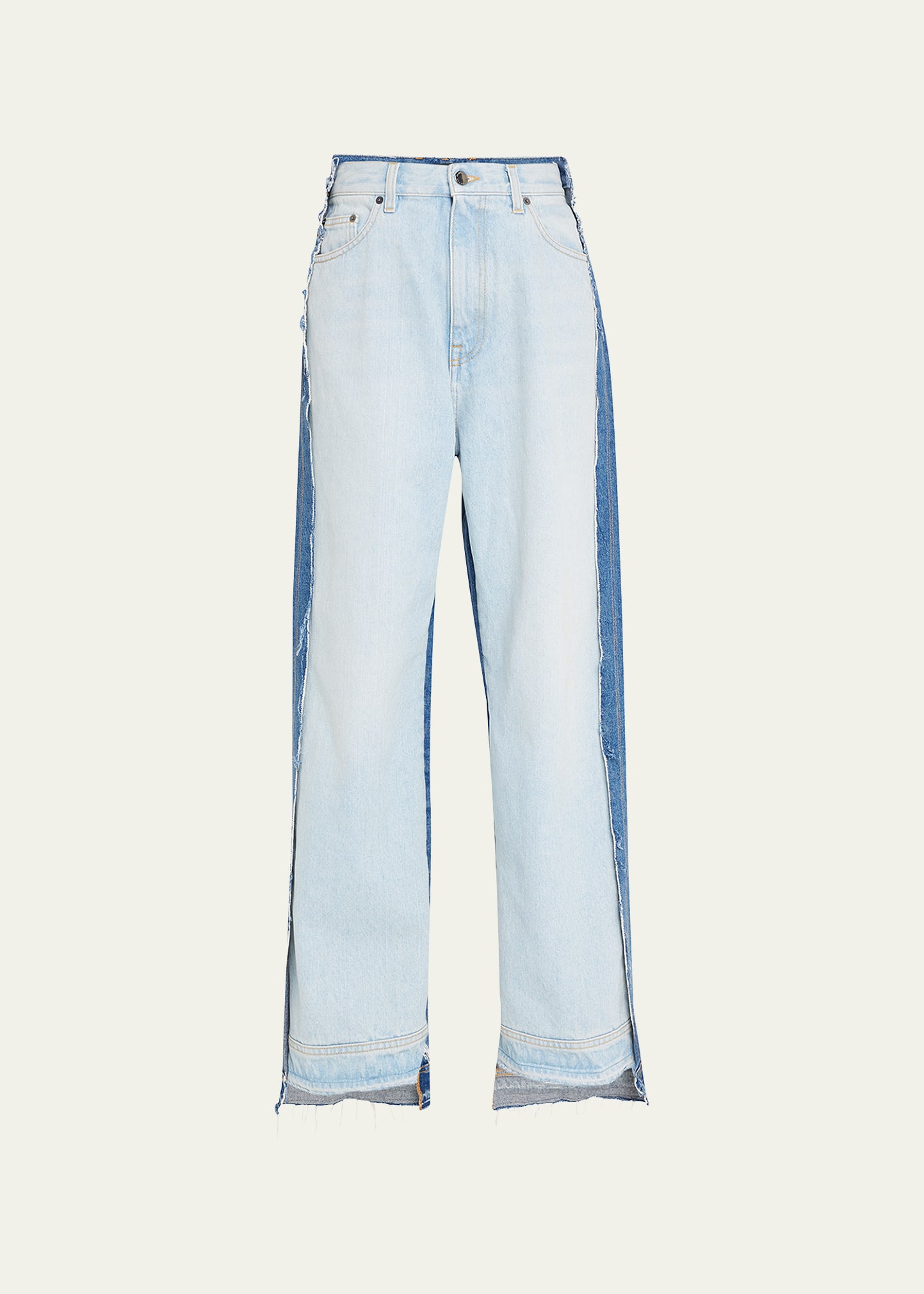 Men's Mark Tie-dye Denim Pants by Darkpark