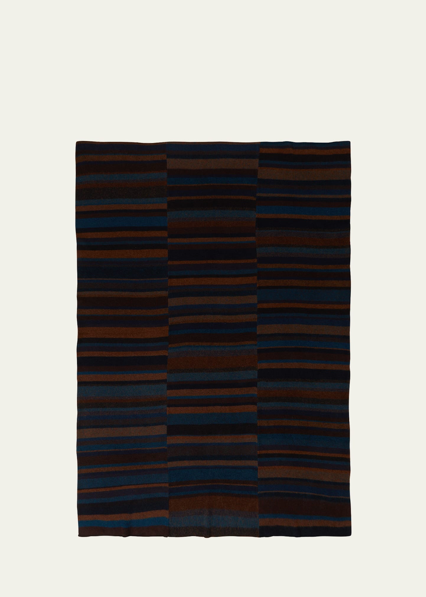 The Elder Statesman Cashmere Stripe Super Soft Blanket