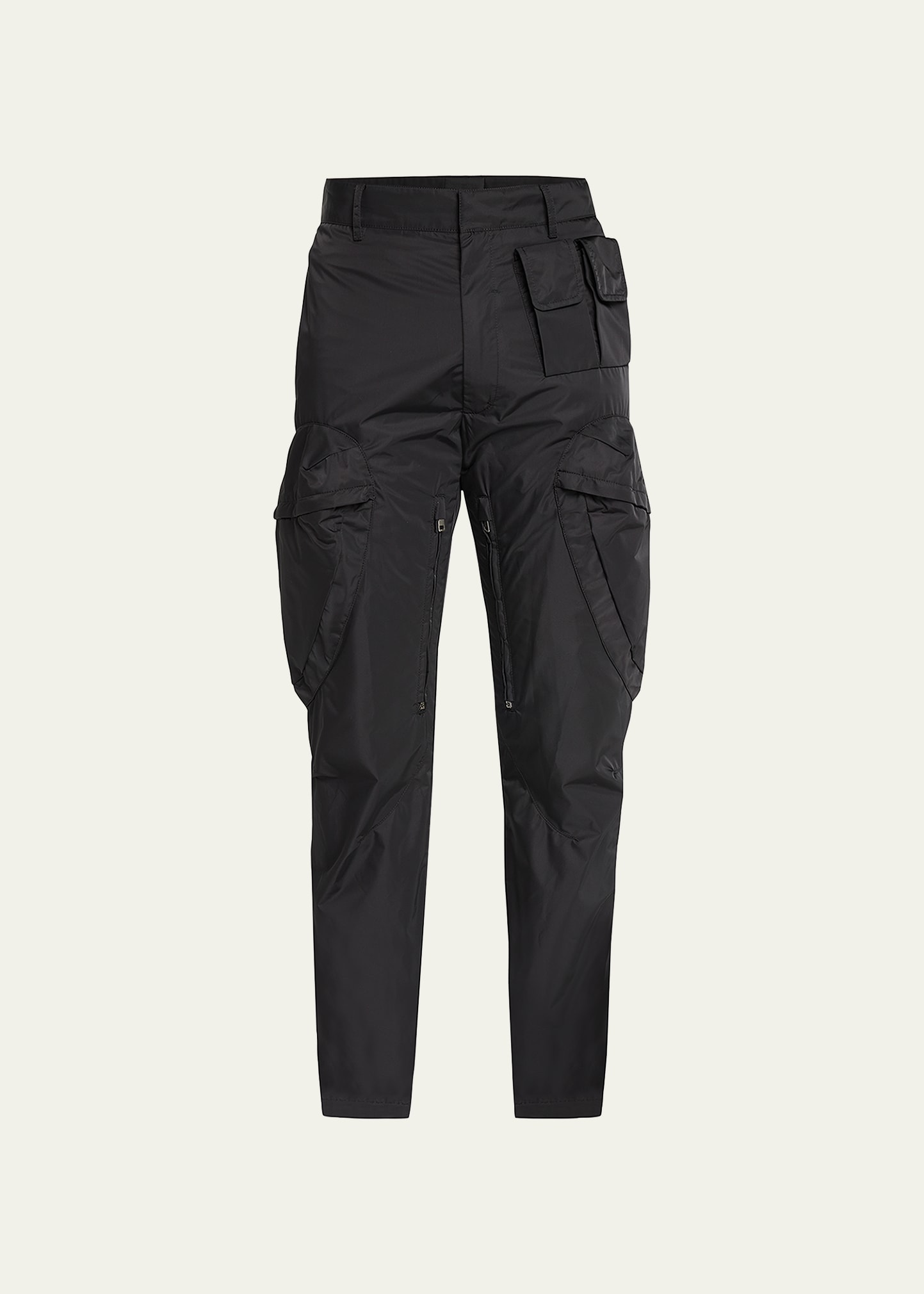 Givenchy Men's Slim Multi-pocket Cargo Pants In Black