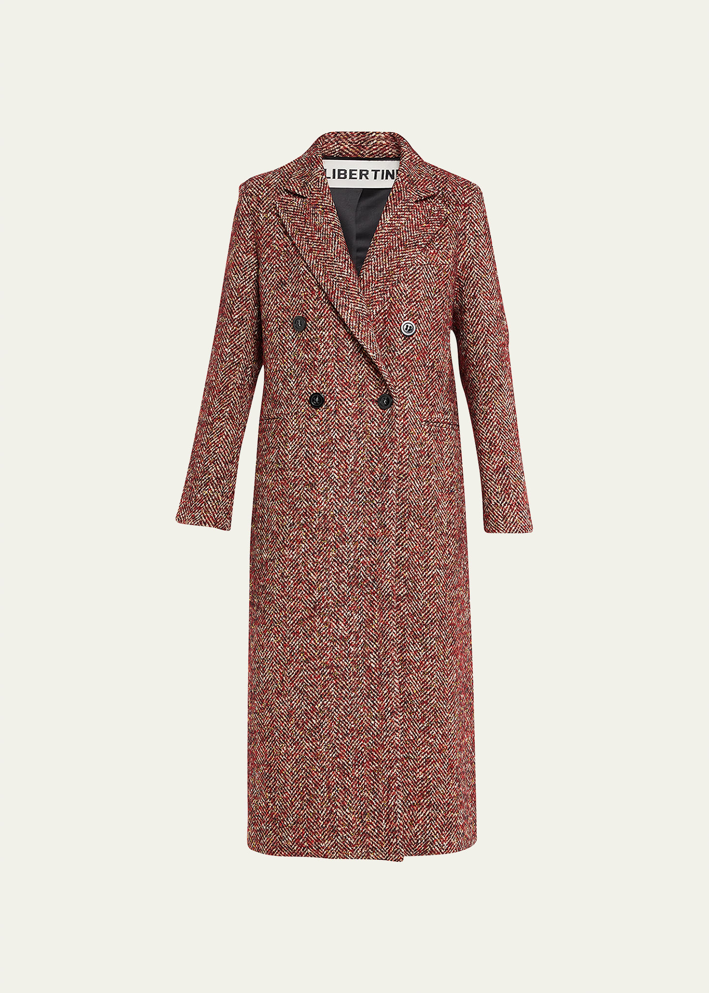 LIBERTINE STAR DUST WOOL HEAVY COAT