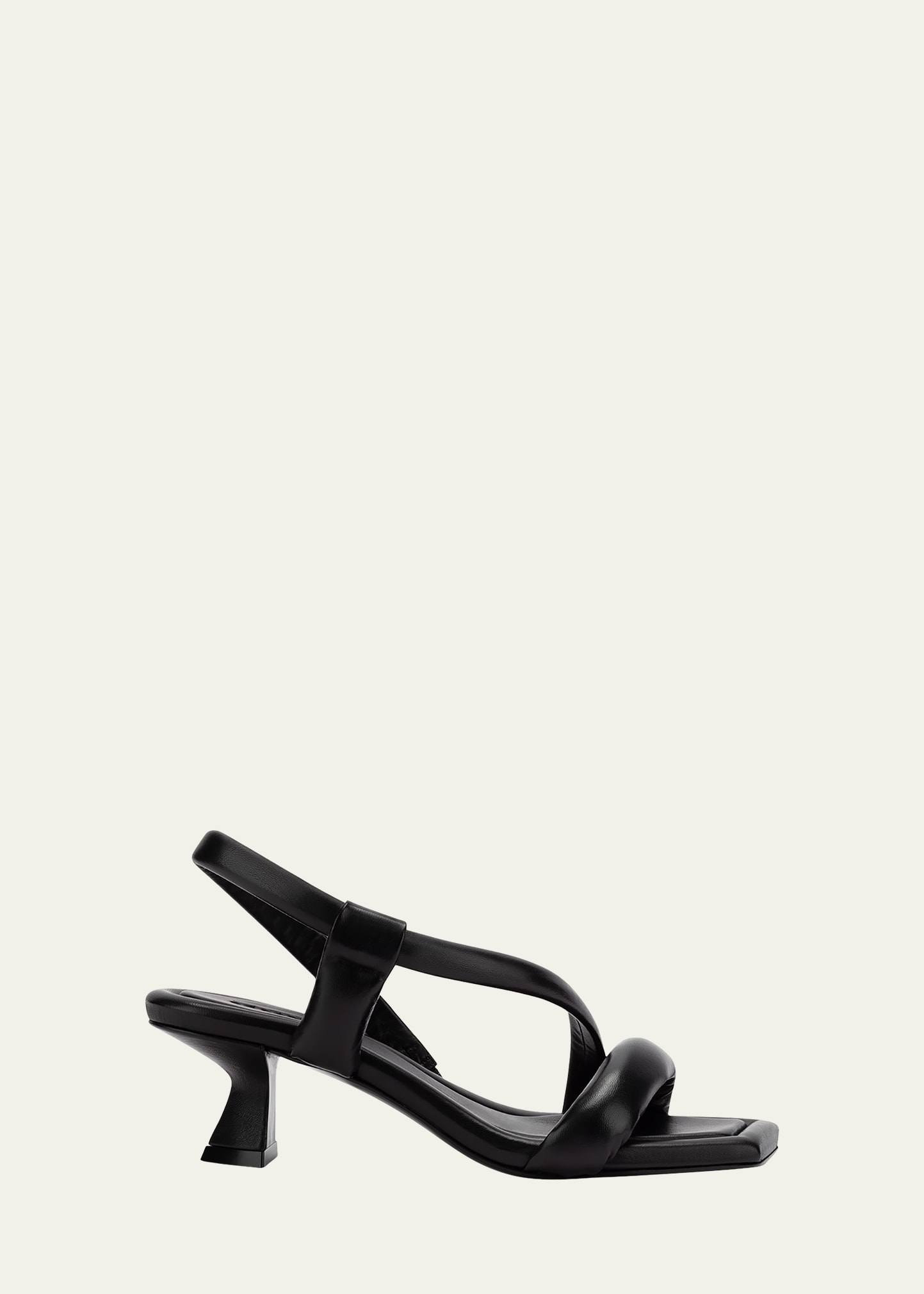 Mercedes Castillo Kristen Tubular Leather Slingback Sandals