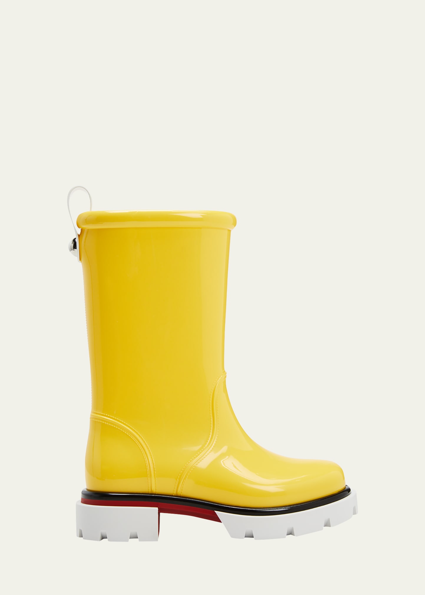 Christian Louboutin Kid's Pluie Rainboots, Toddlers/kids In Sol