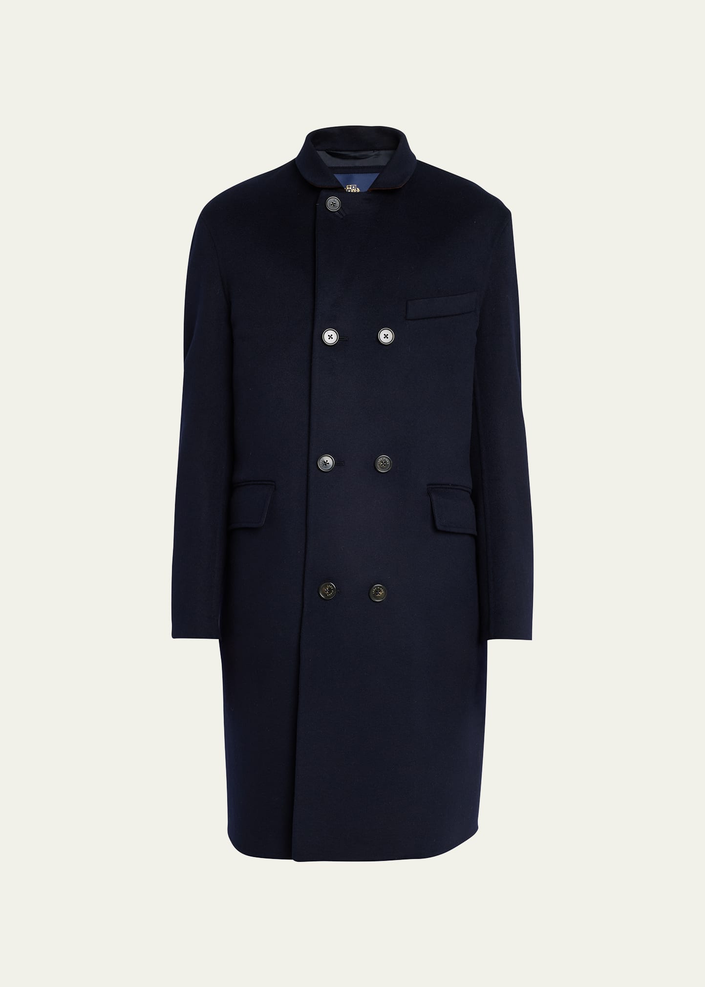 Men's Cashmere Double Breasted Overcoat
