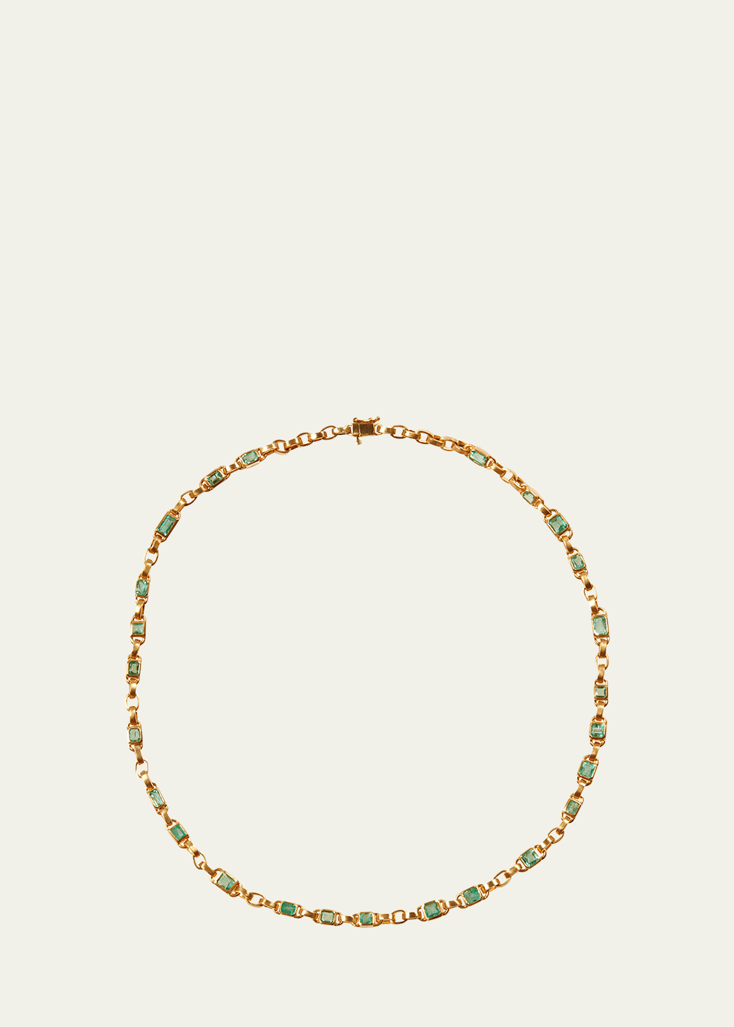 Mint Emerald Signature Chain