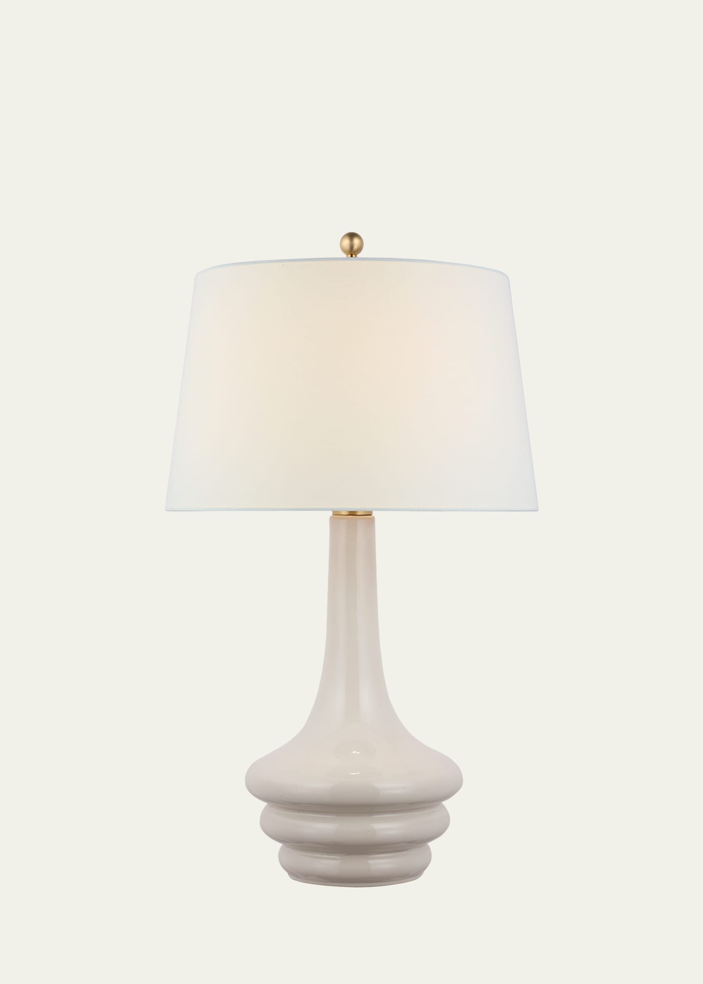 Chapman & Myers For Visual Comfort Signature Wallis Large Table Lamp By Chapman & Myers In Ivory