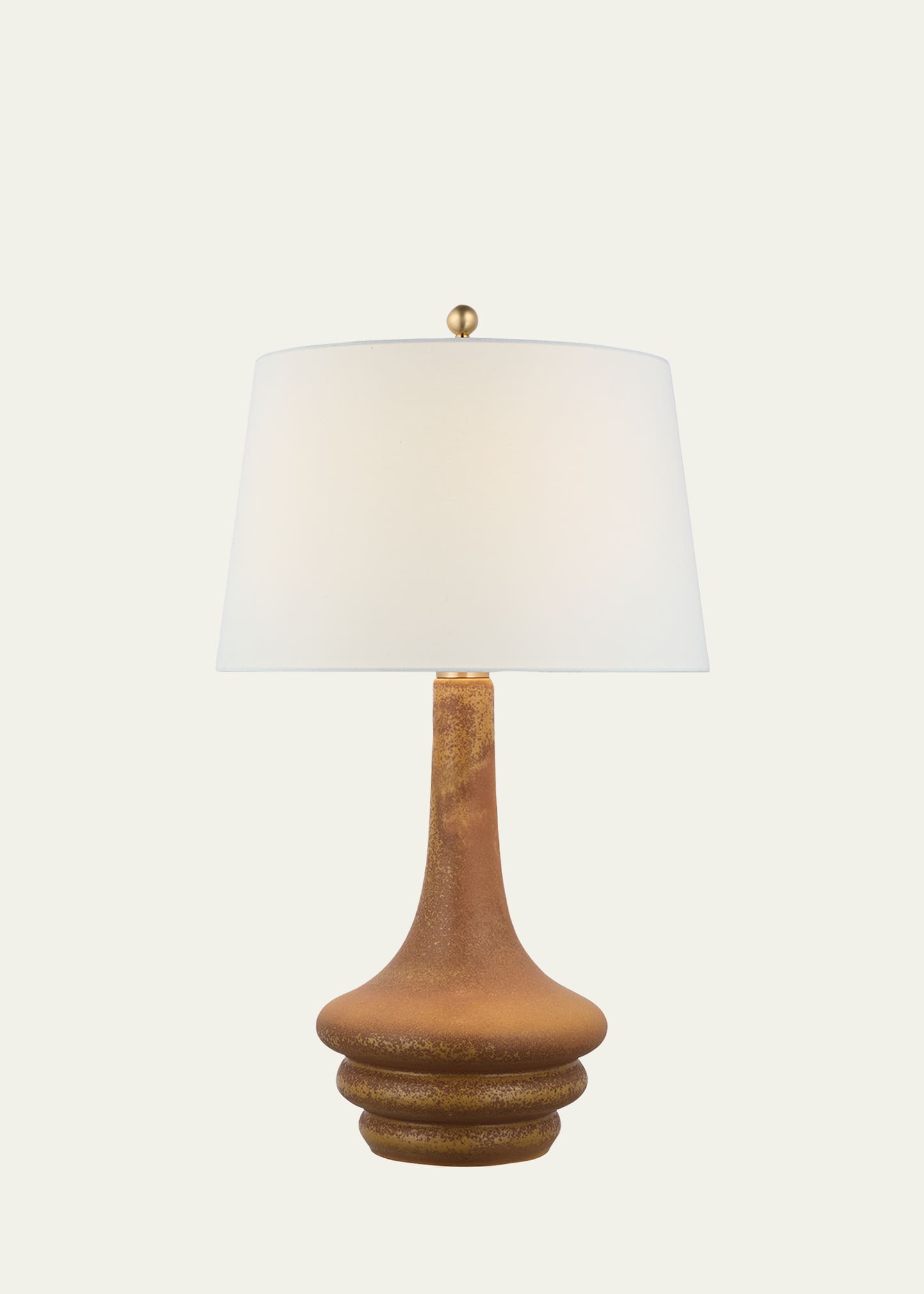 Chapman & Myers For Visual Comfort Signature Wallis Large Table Lamp By Chapman & Myers In Yellow