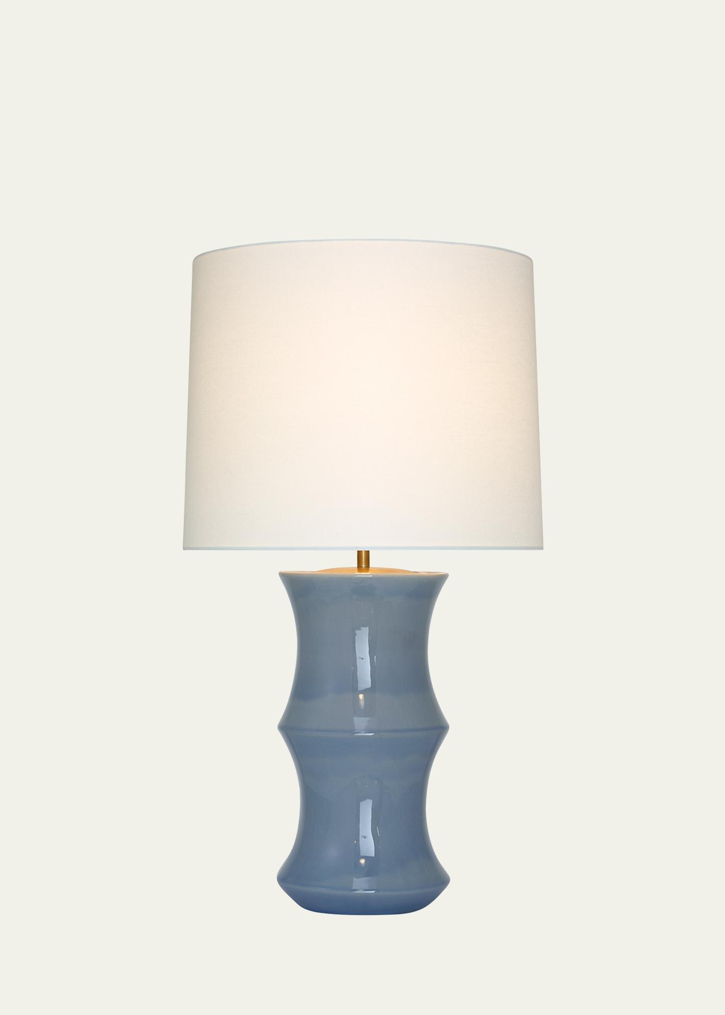 Aerin Marella Medium Table Lamp By  In Blue