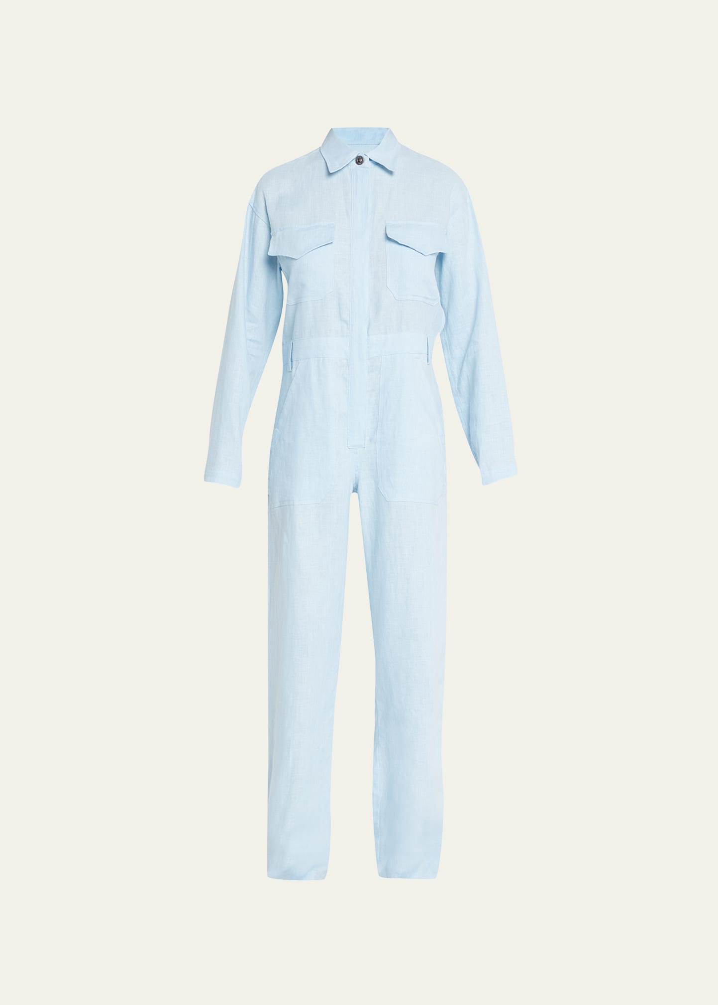 Powerhouse Linen Utility Jumpsuit